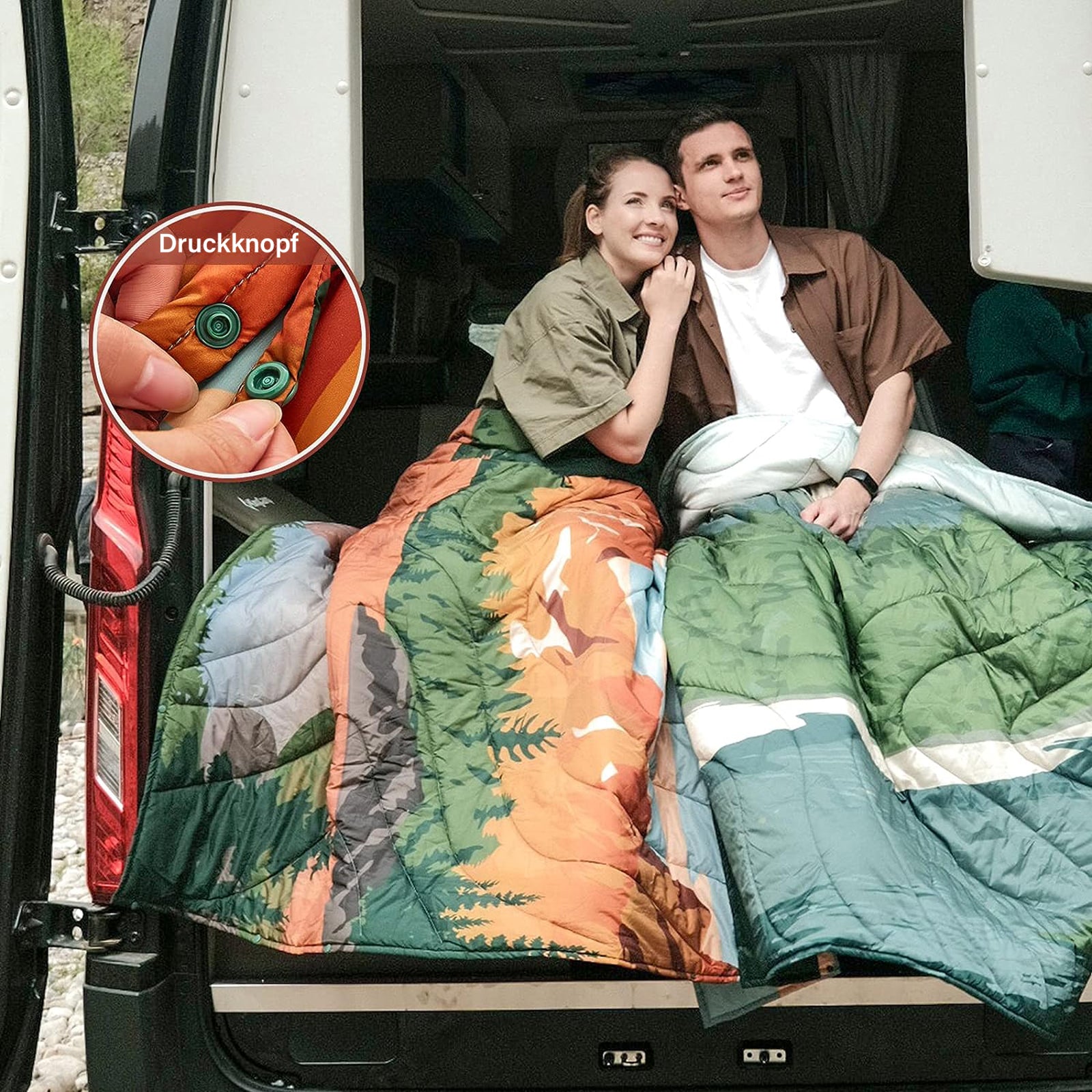 KINGCAMP Camping Blanket Woodville Picnic Beach Mat Park Blanket Lightweight Travel