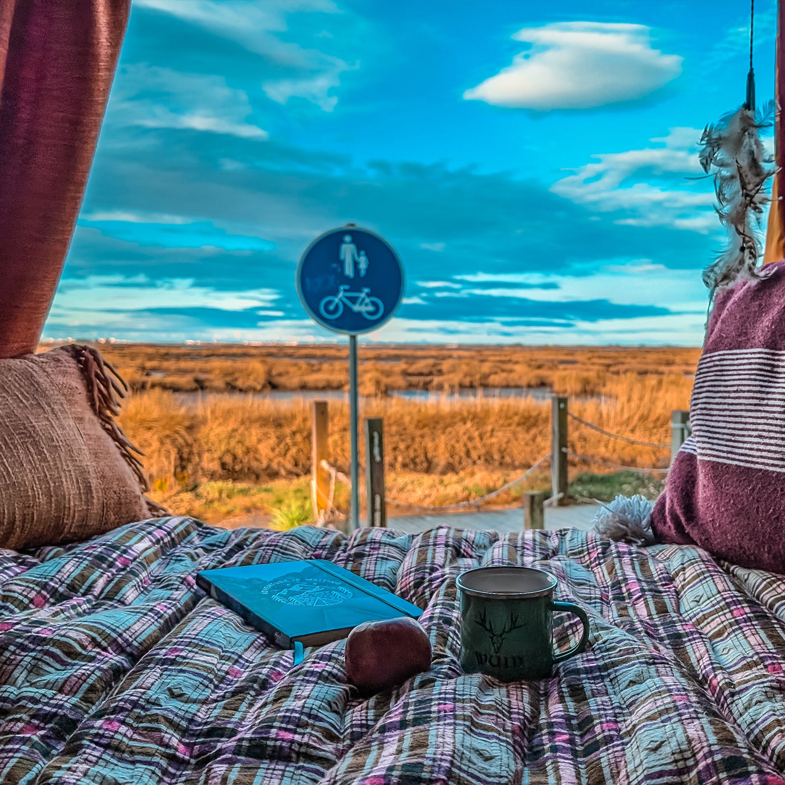 KINGCAMP Deckenschlafsack Preston Winter Schlafsack XL Lang Breit Baumwolle -13°