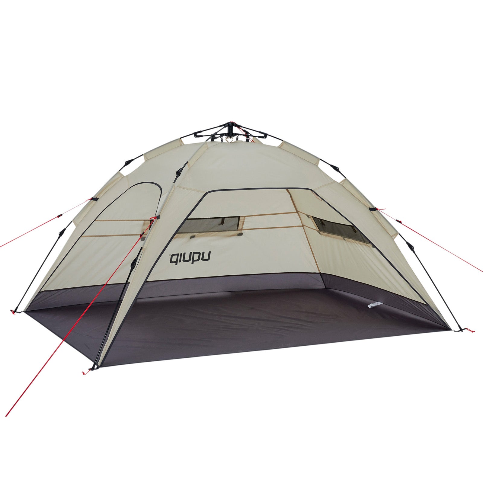 UQUIP Automatik Strandmuschel Buzzy Strandzelt Reise XL Wind Sonnen Schutz UV50+