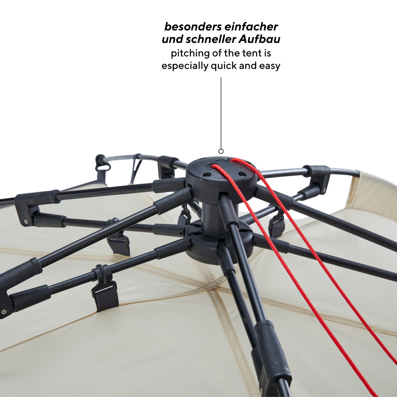 Tente de plage automatique UQUIP Speedy – Protection contre le vent et le soleil, indice UV50+