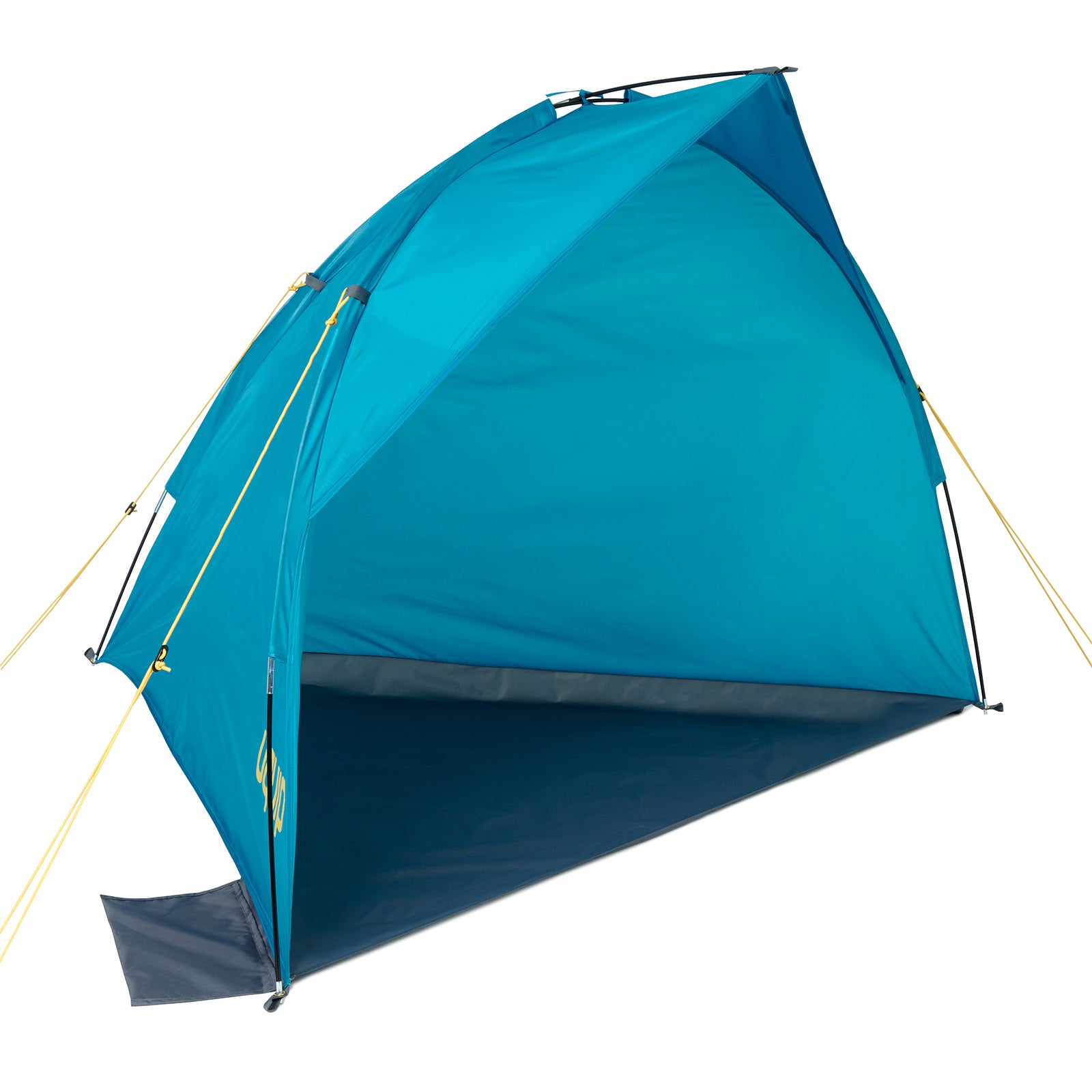 Tente de plage UQUIP « Shelly » avec protection contre le vent, légère (0,9 kg), indice UPF 50+
