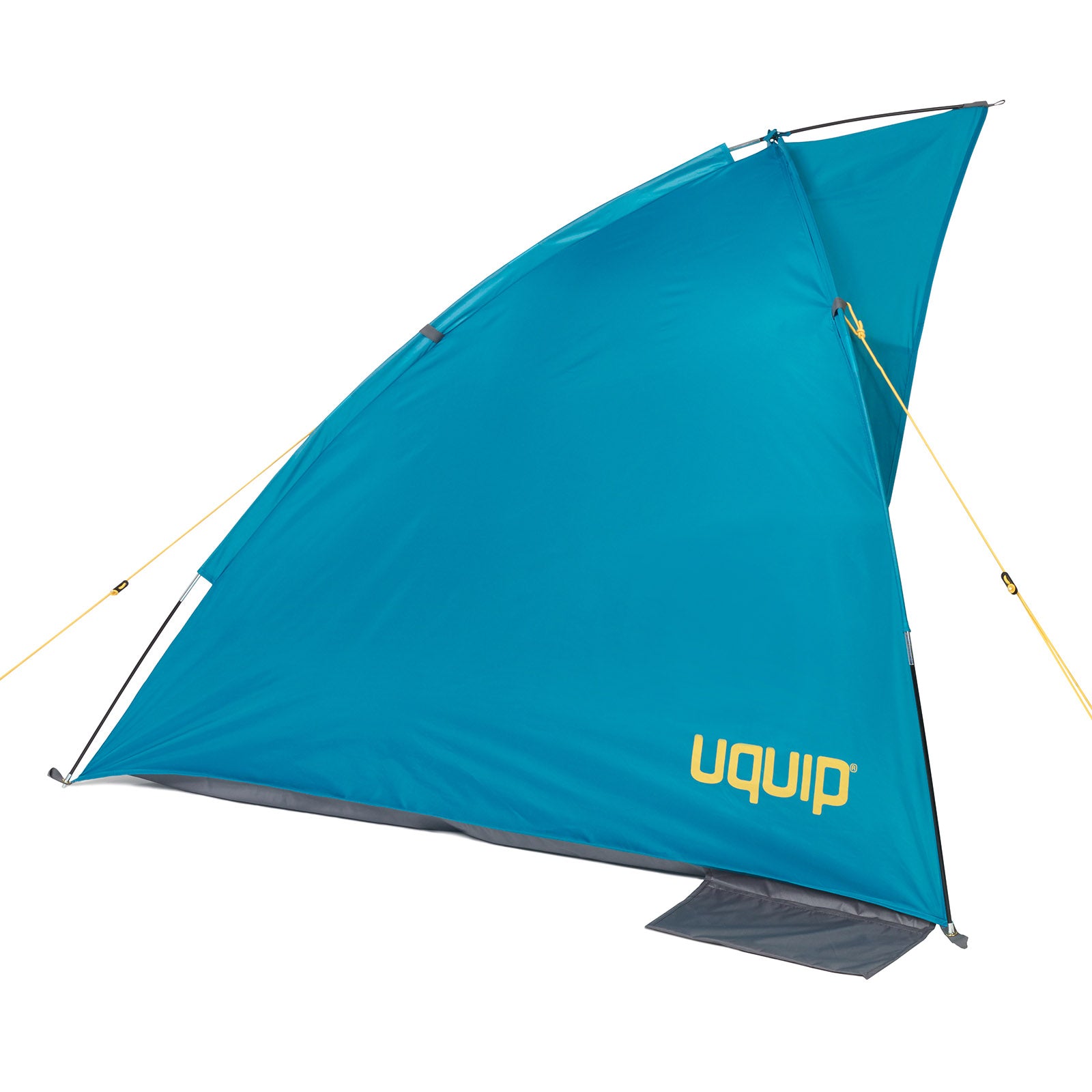 Tente de plage UQUIP « Shelly » avec protection contre le vent, légère (0,9 kg), indice UPF 50+
