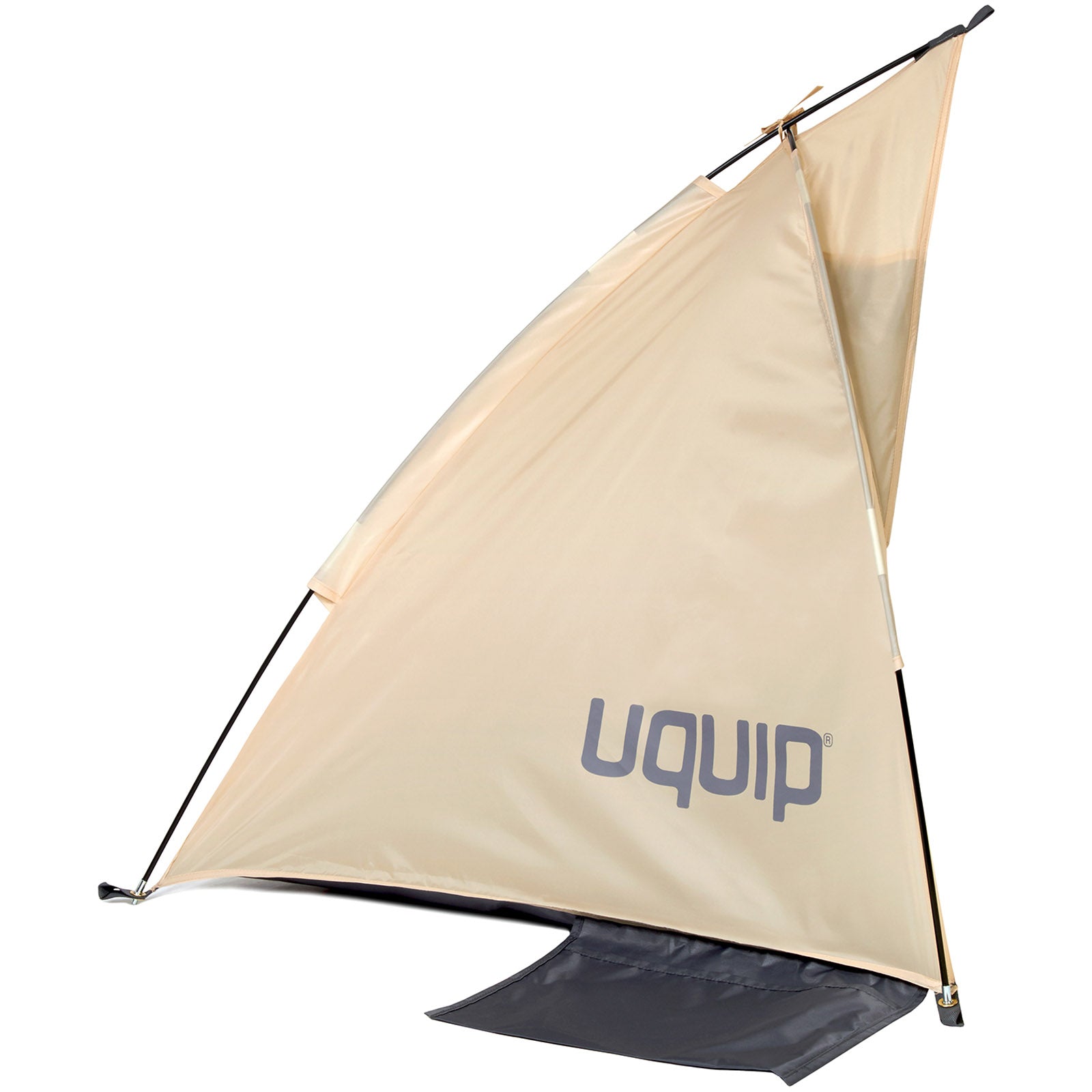 UQUIP Strandmuschel Shelly Mini Windschutz Reise Strandzelt 0,4kg Leicht UPF 50+