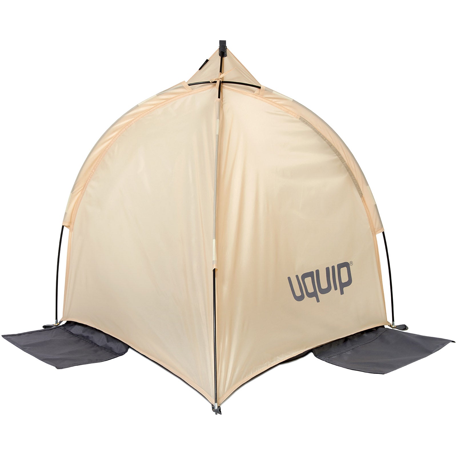 UQUIP Strandmuschel Shelly Mini Windschutz Reise Strandzelt 0,4kg Leicht UPF 50+