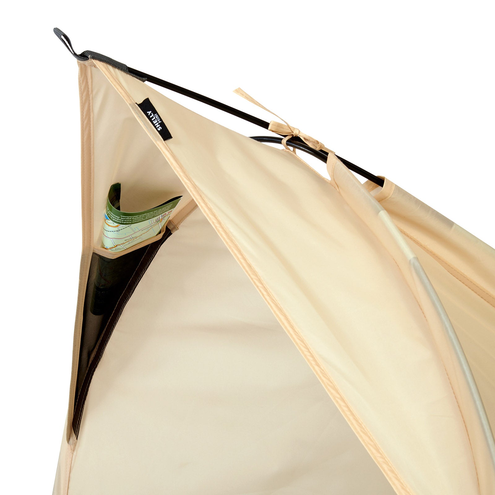 UQUIP Strandmuschel Shelly Mini Windschutz Reise Strandzelt 0,4kg Leicht UPF 50+