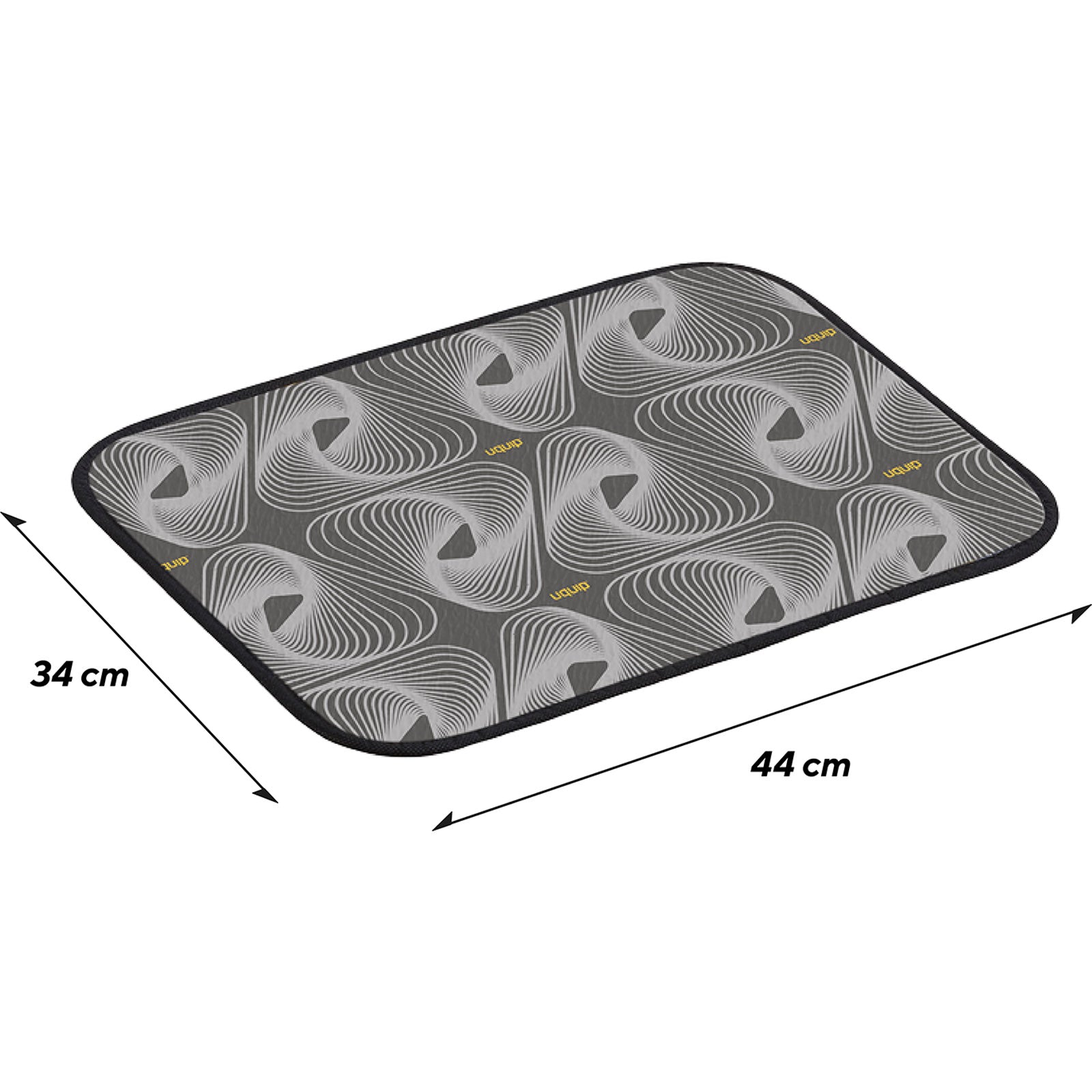 UQUIP Alu Sitzkissen Flexy 44 Camping Unterlage Outdoor Thermo Sitz Kissen 44x34