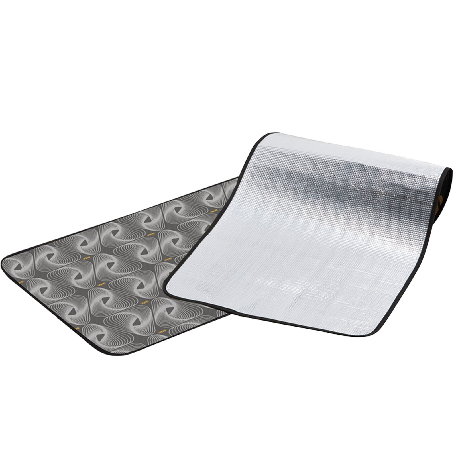 UQUIP Alu Isomatte Flexy 190 cm Camping Thermo Isolier Matte Single Thermomatte