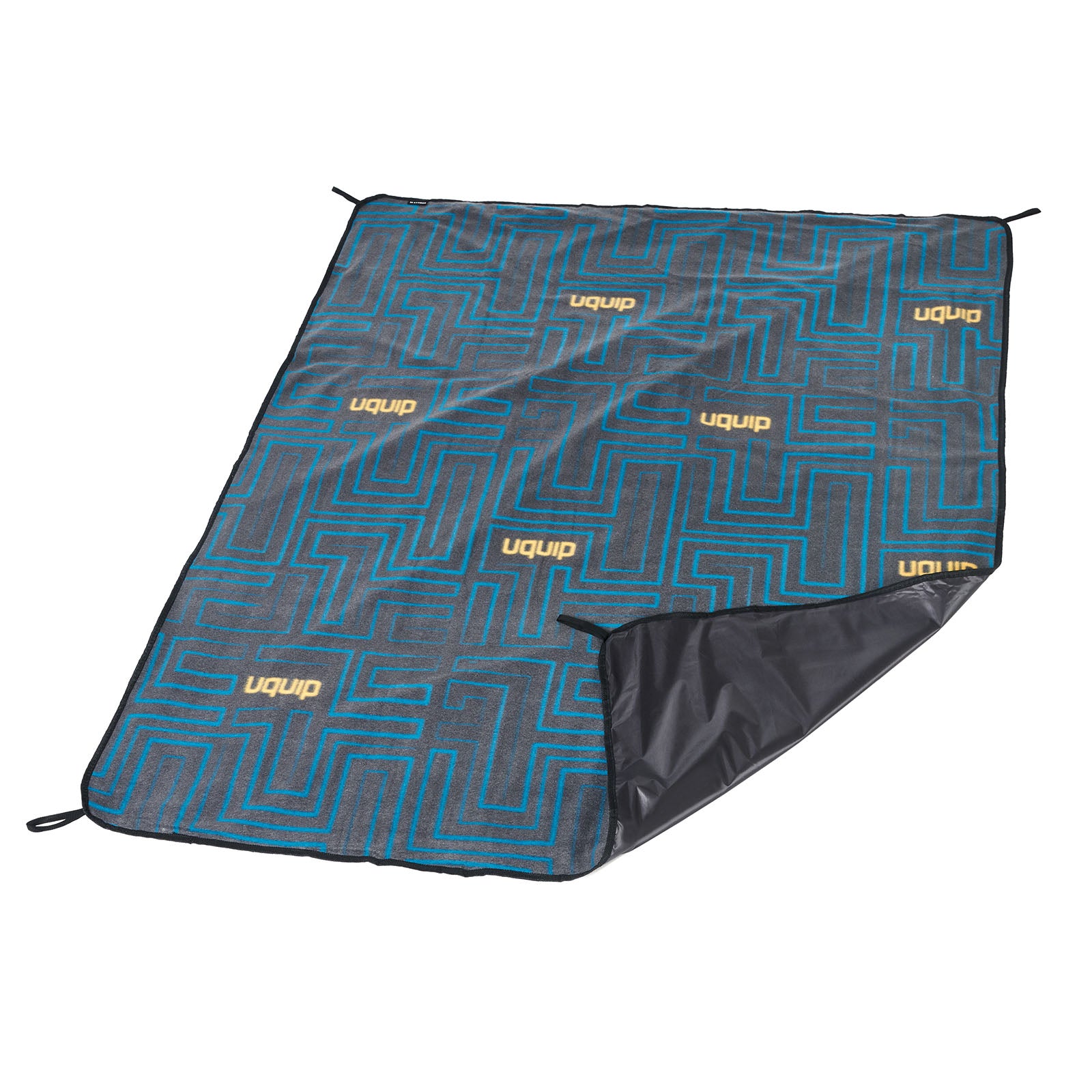 Couverture de camping Uquip Scotty pour 2 personnes – Couverture de pique-nique et tapis de plage grand format