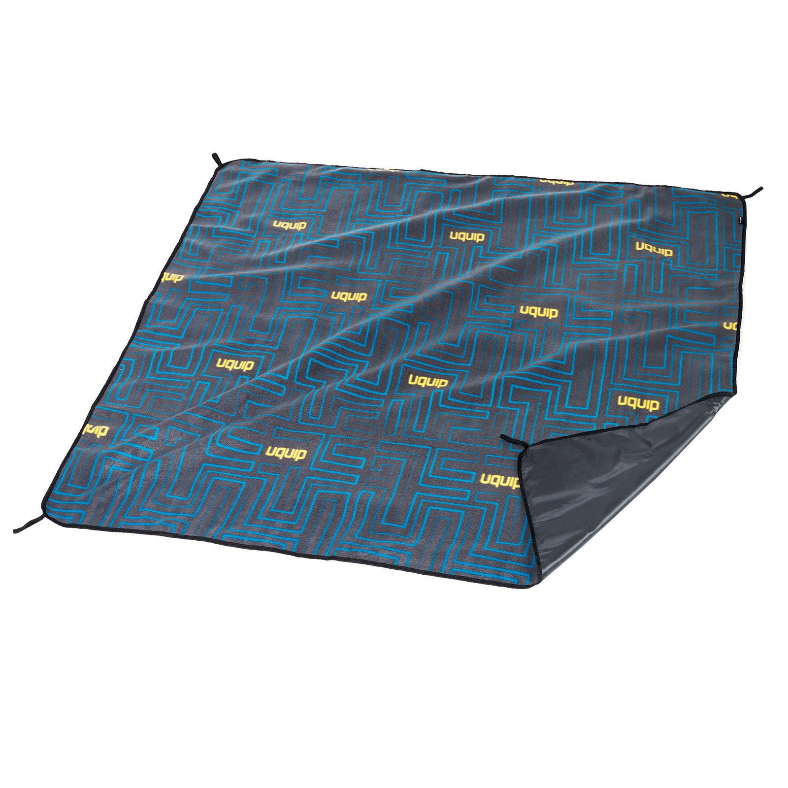 Couverture de camping Uquip Scotty pour 2 personnes – Couverture de pique-nique et tapis de plage grand format