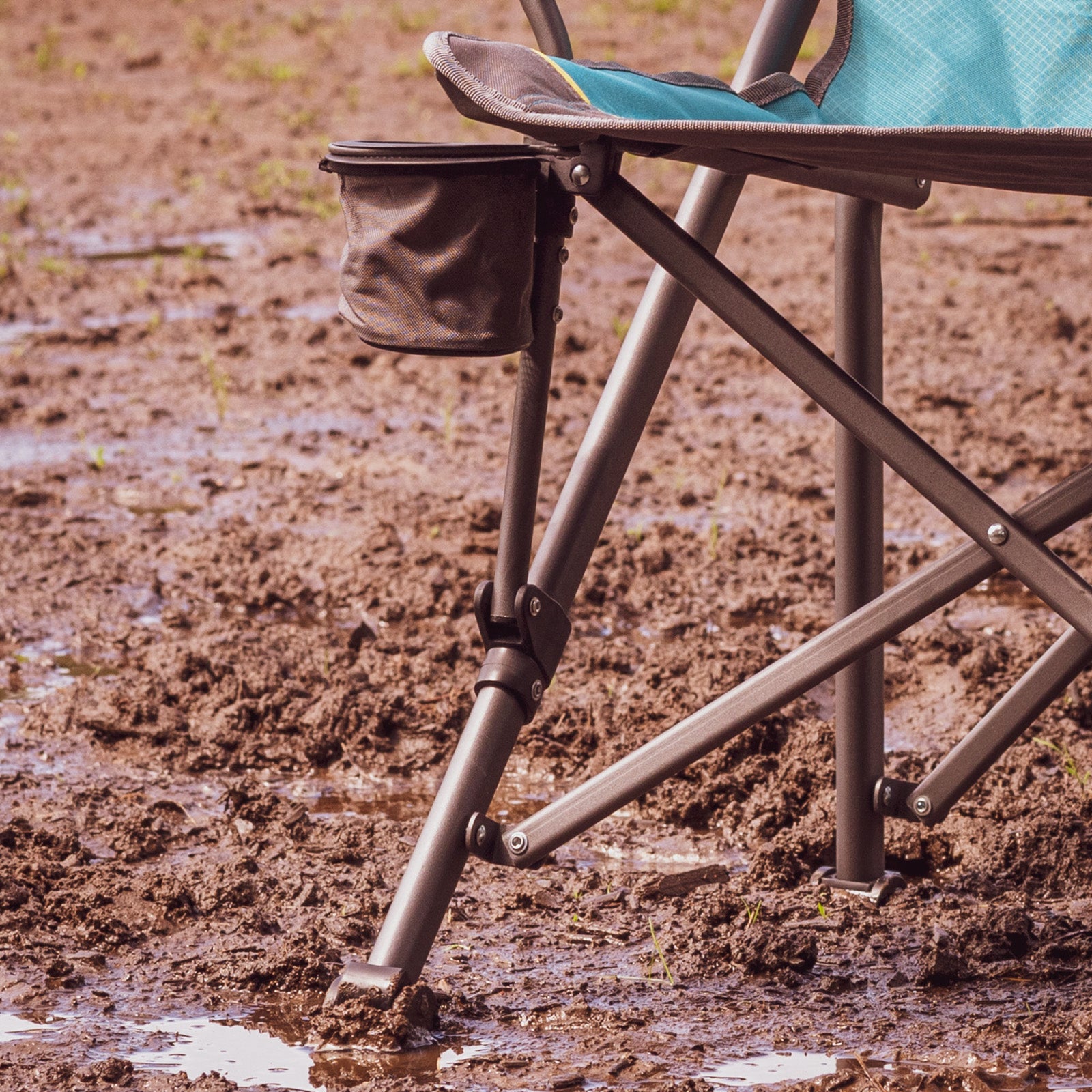 UQUIP Campingstuhl Roxy Strandstuhl Faltstuhl Klappstuhl Faltbar Stahl 120 kg