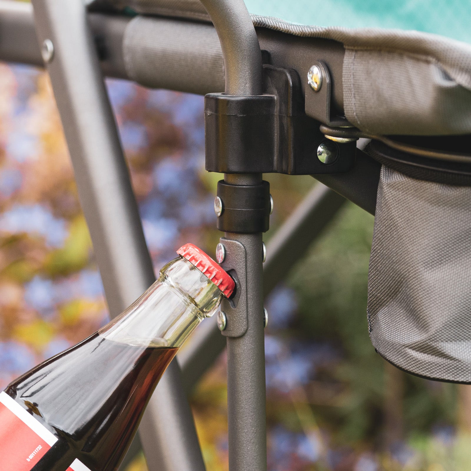 UQUIP Campingmöbel Set Bloody Camping Garnitur 1x Campingtisch 2x Campingstuhl