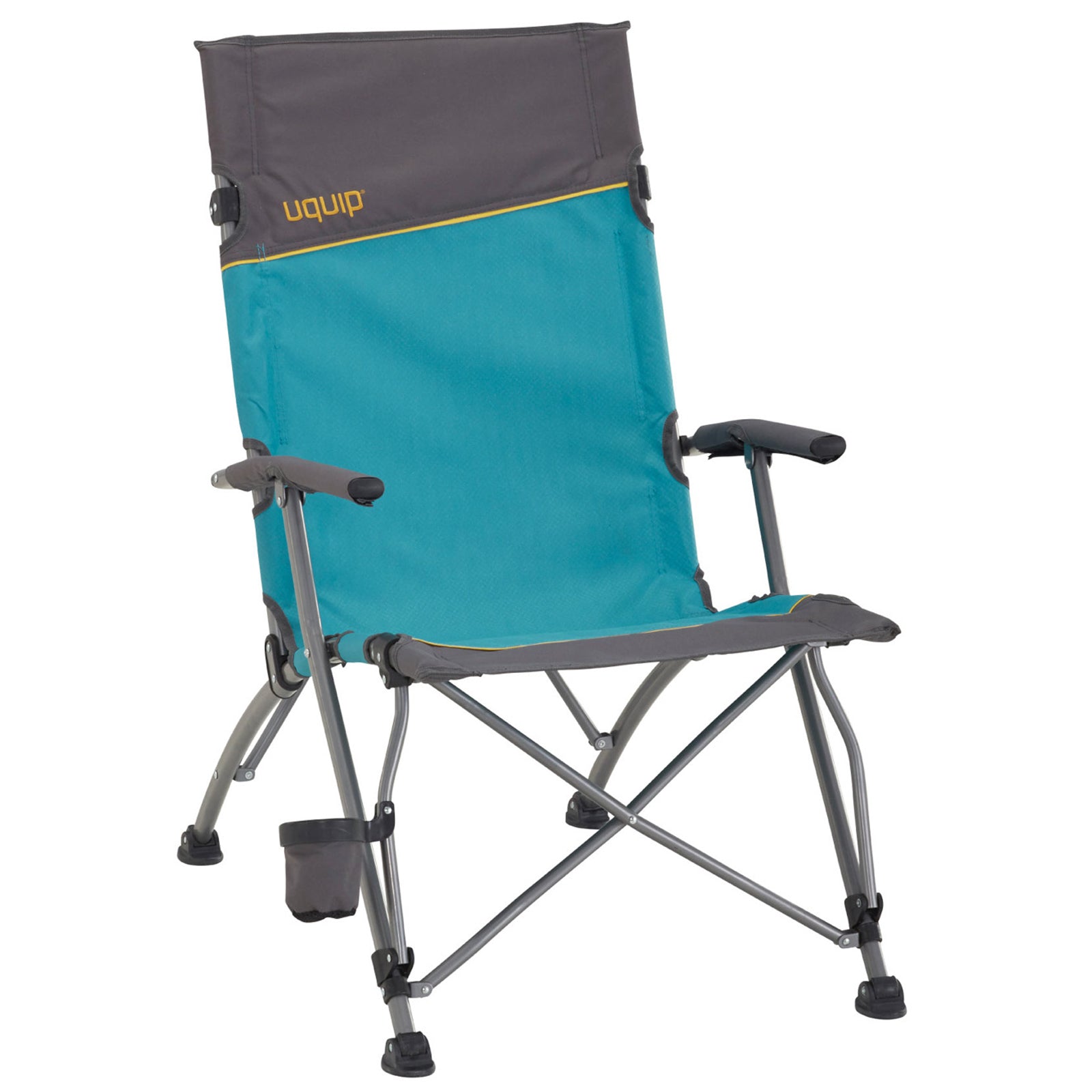 UQUIP Camping Chair Sidney Beach Chair Folding Chair Folding Chair Foldable Steel 120 kg