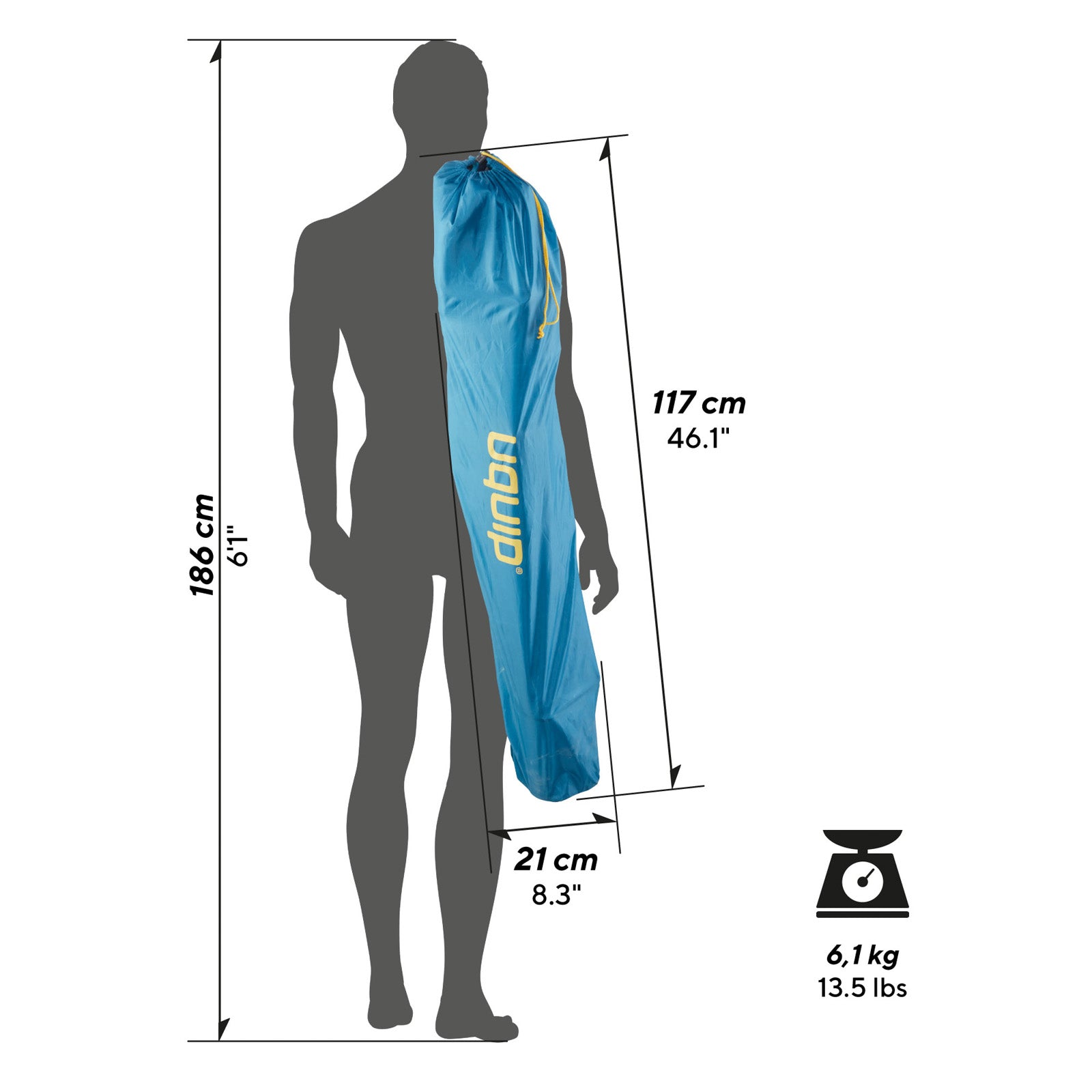 UQUIP Campingstuhl Sidney Strandstuhl Faltstuhl Klappstuhl Faltbar Stahl 120 kg