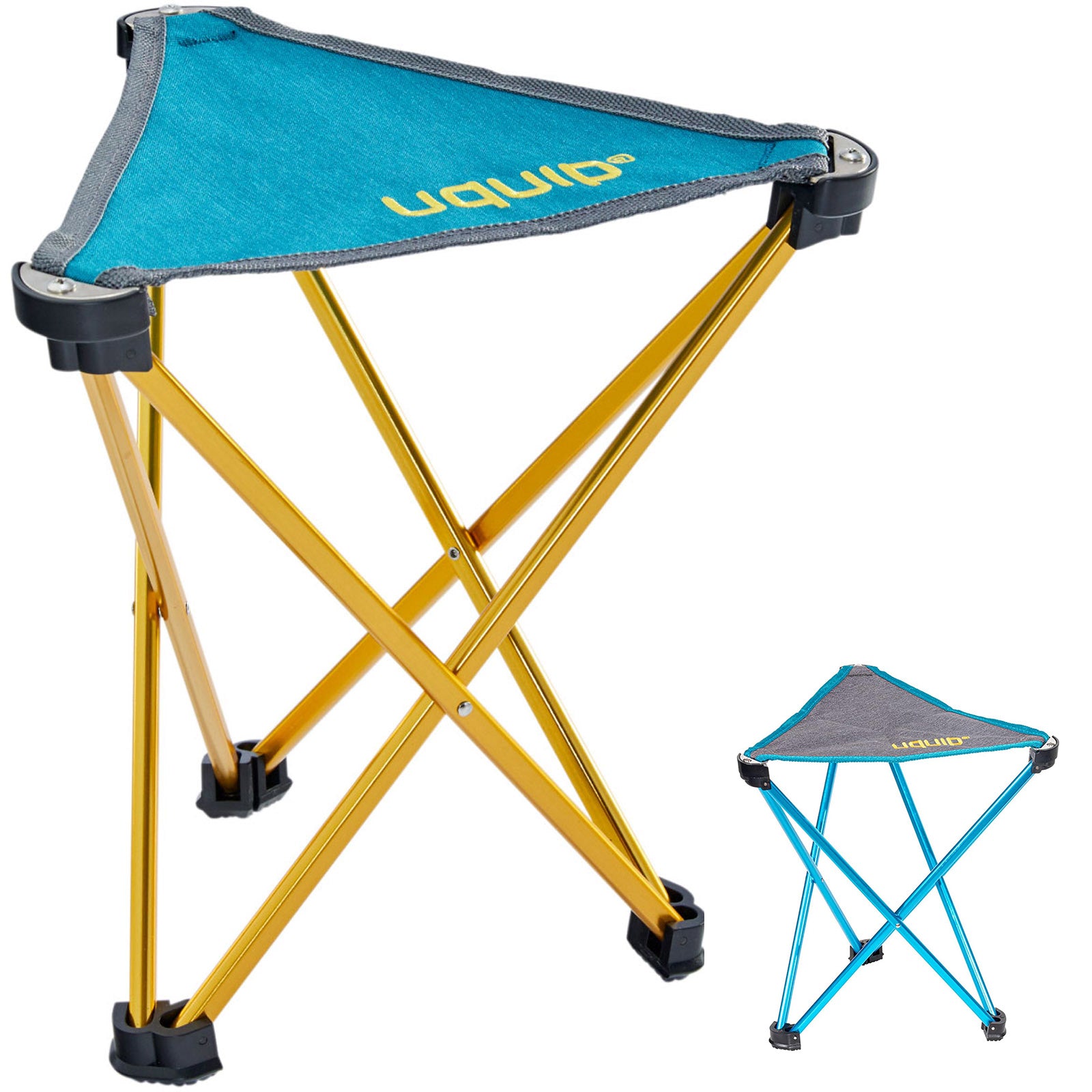 UQUIP Leichtgewichtshocker Trinity M Mini Dreibein Hocker Campinghocker 150 kg