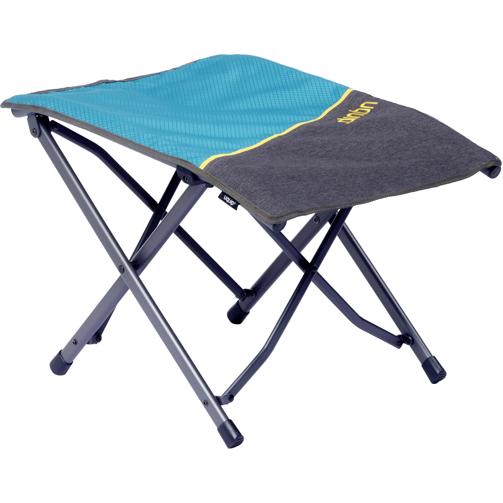 UQUIP Fußablage Finley Fußbank Camping Stuhl Klappstuhl Fuß Stütze Hocker Stahl
