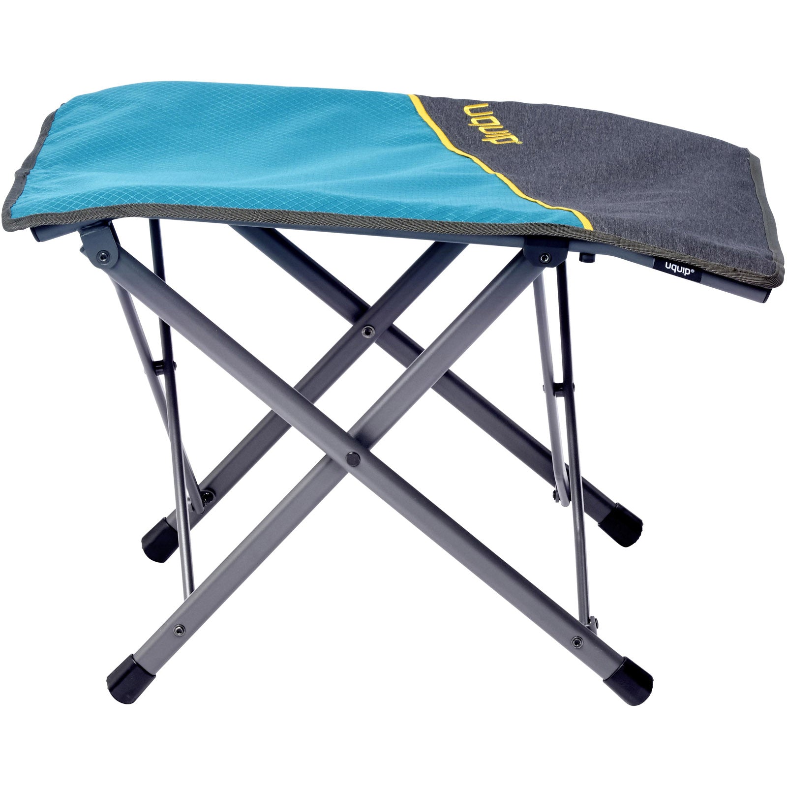 UQUIP Fußablage Finley Fußbank Camping Stuhl Klappstuhl Fuß Stütze Hocker Stahl
