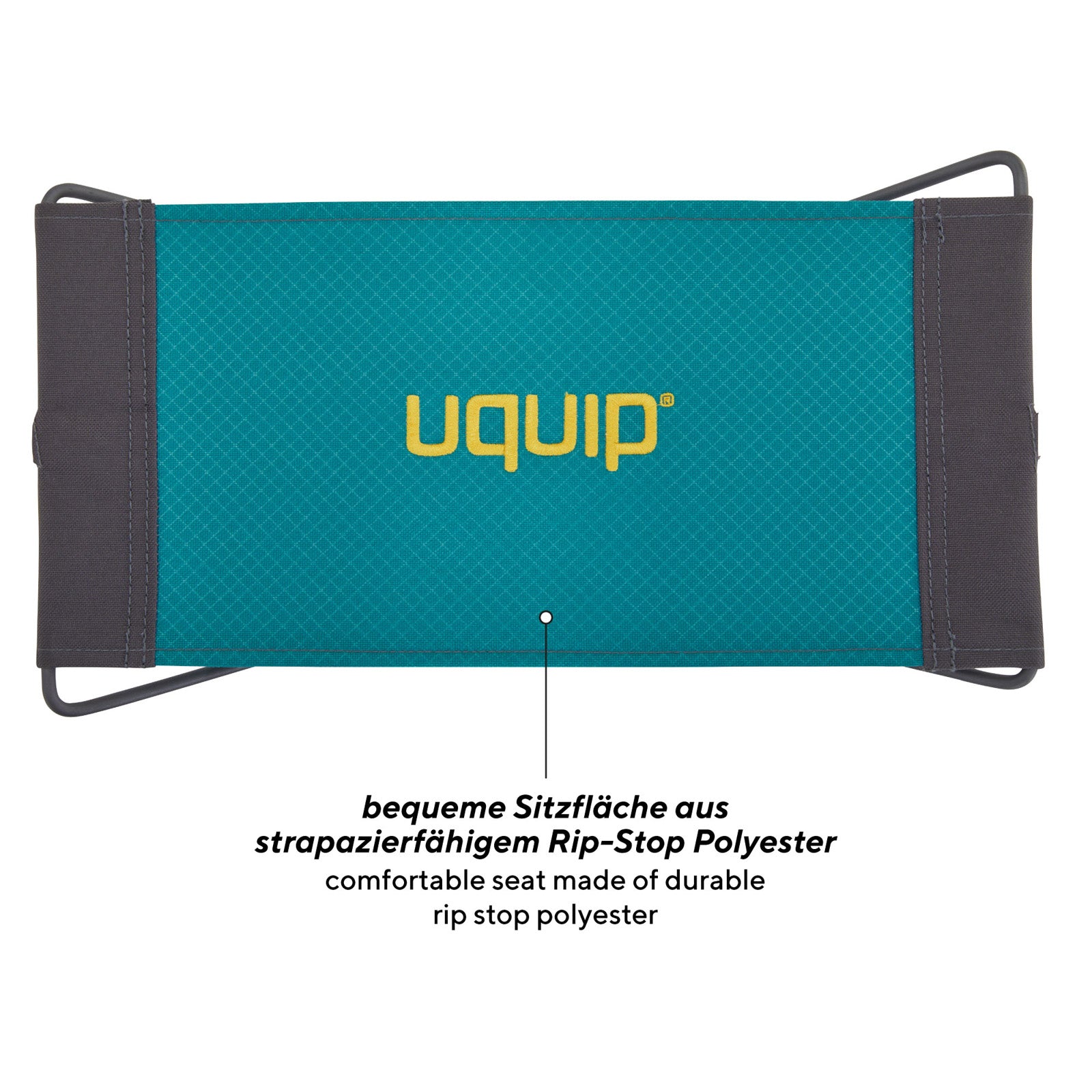 UQUIP Mini Falthocker Fancy Camping Klapphocker Campinghocker Angelhocker 100kg