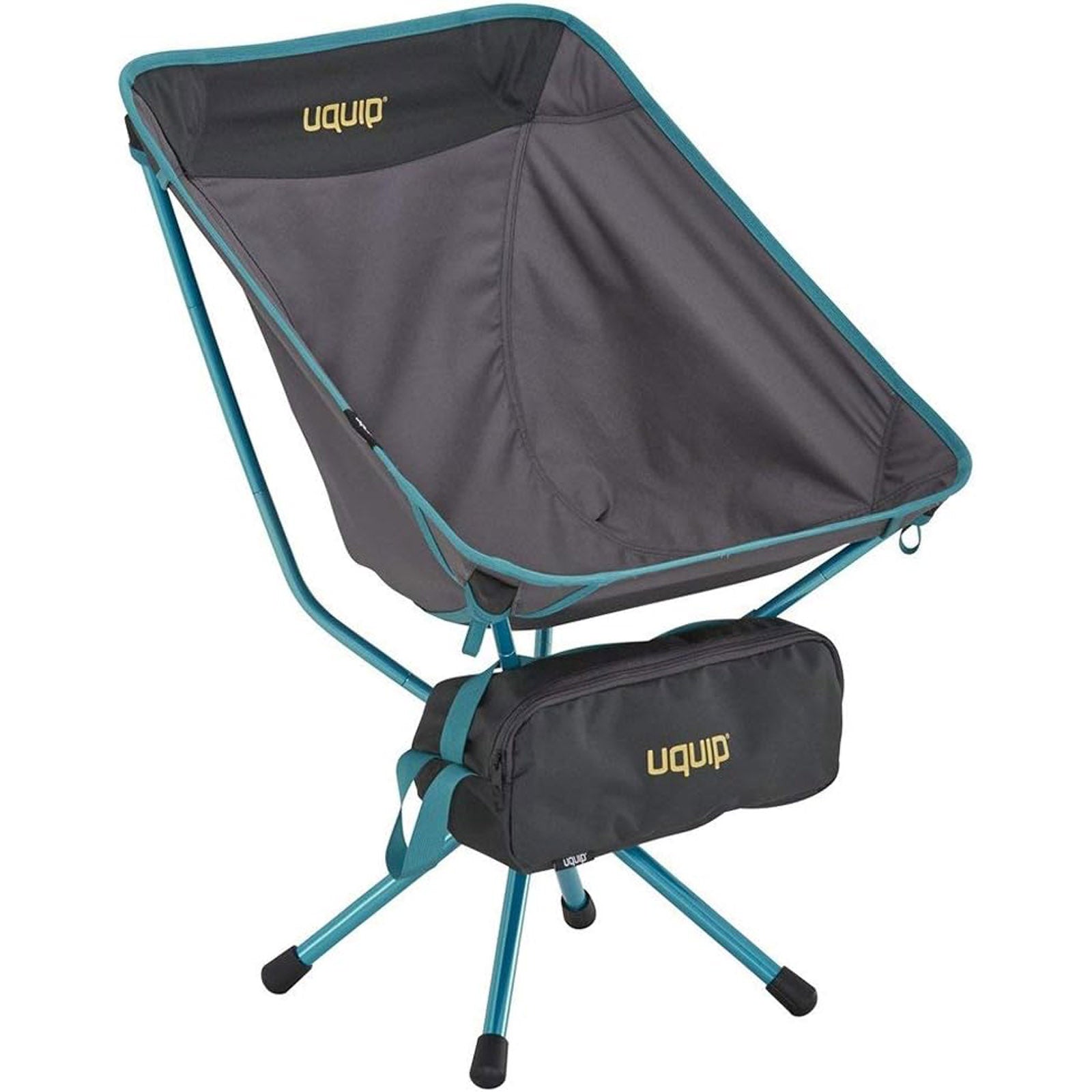 UQUIP Campingstuhl Three Sixty Leichtgewichtsstuhl 360° Dreh Gelenk Alu 130 kg