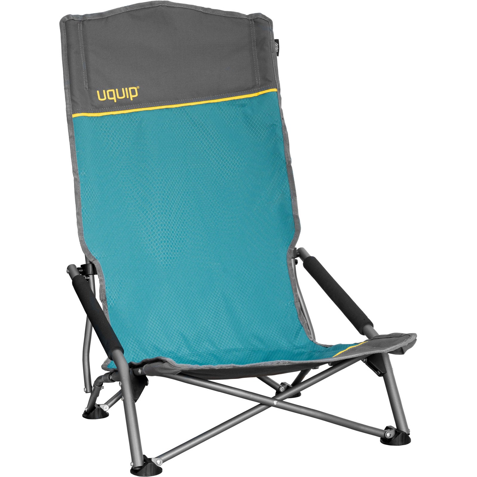 UQUIP Strandstuhl Sandy XL Campingstuhl Faltstuhl Klappstuhl Stahl Faltbar 120kg