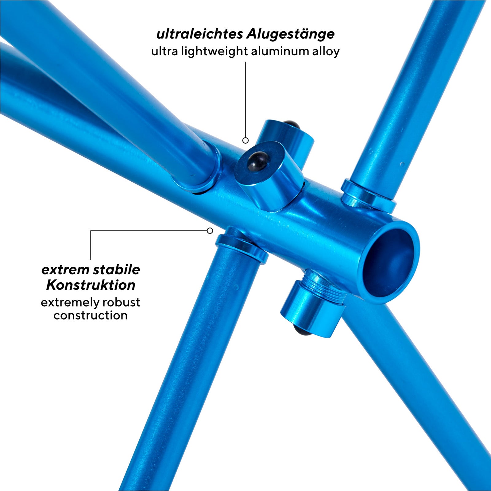 UQUIP Campingstuhl Infinity Lounger Leichtgewichtsstuhl Ultraleicht Alu 130 kg