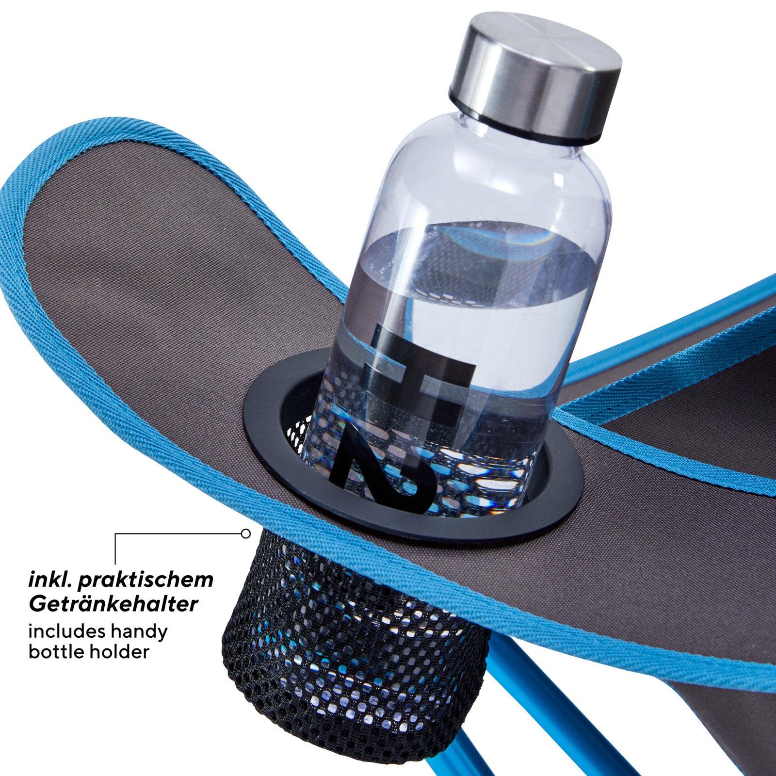 UQUIP Campingstuhl Infinity Lounger Leichtgewichtsstuhl Ultraleicht Alu 130 kg