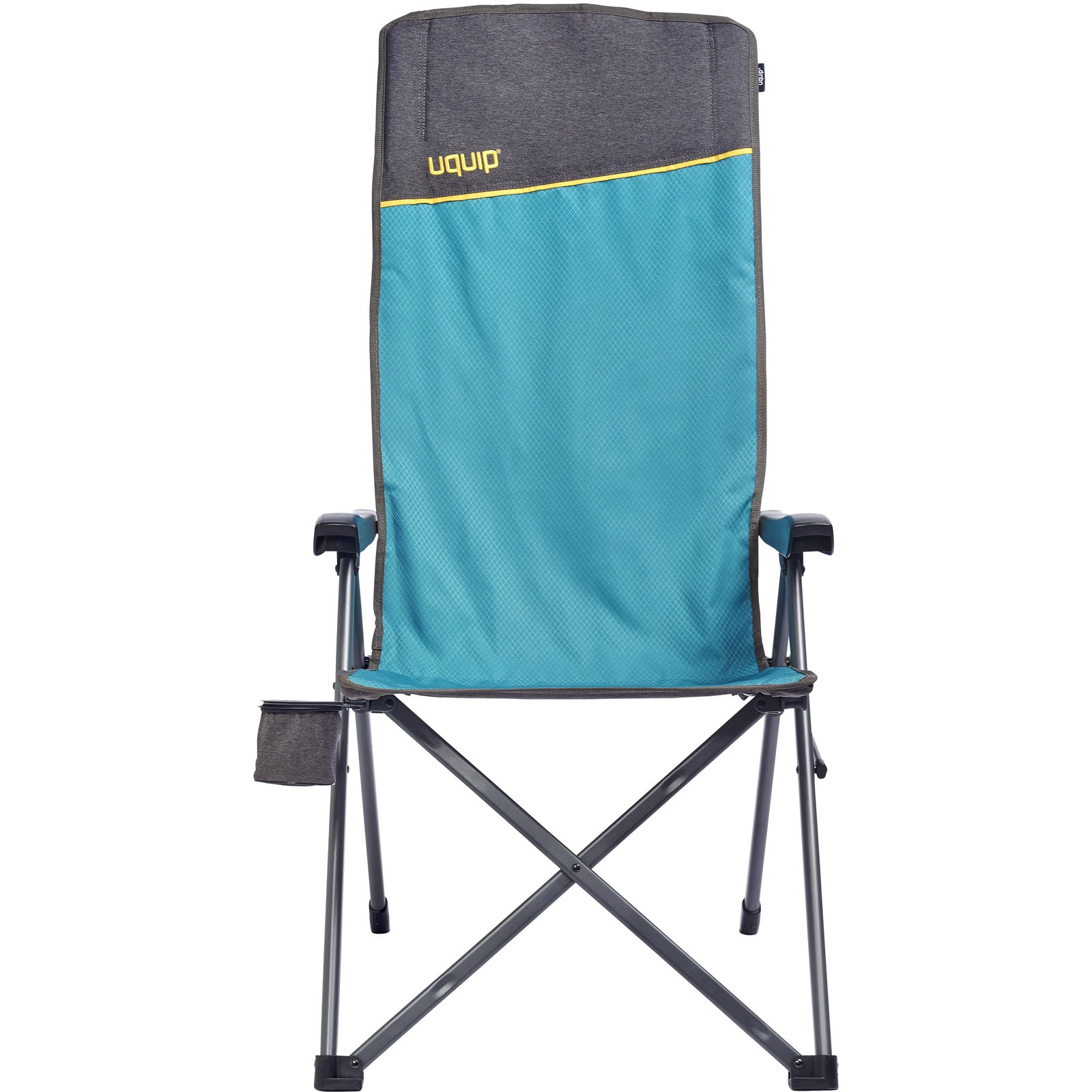 Chaise de camping UQUIP Justy XL : chaise pliante, chaise de plage, réglable, 120 kg