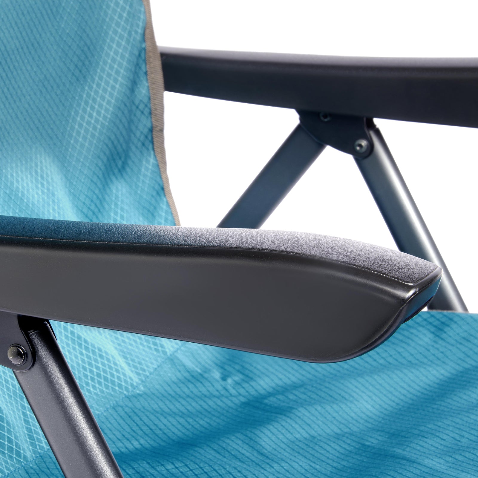 Chaise de camping UQUIP Justy XL : chaise pliante, chaise de plage, réglable, 120 kg