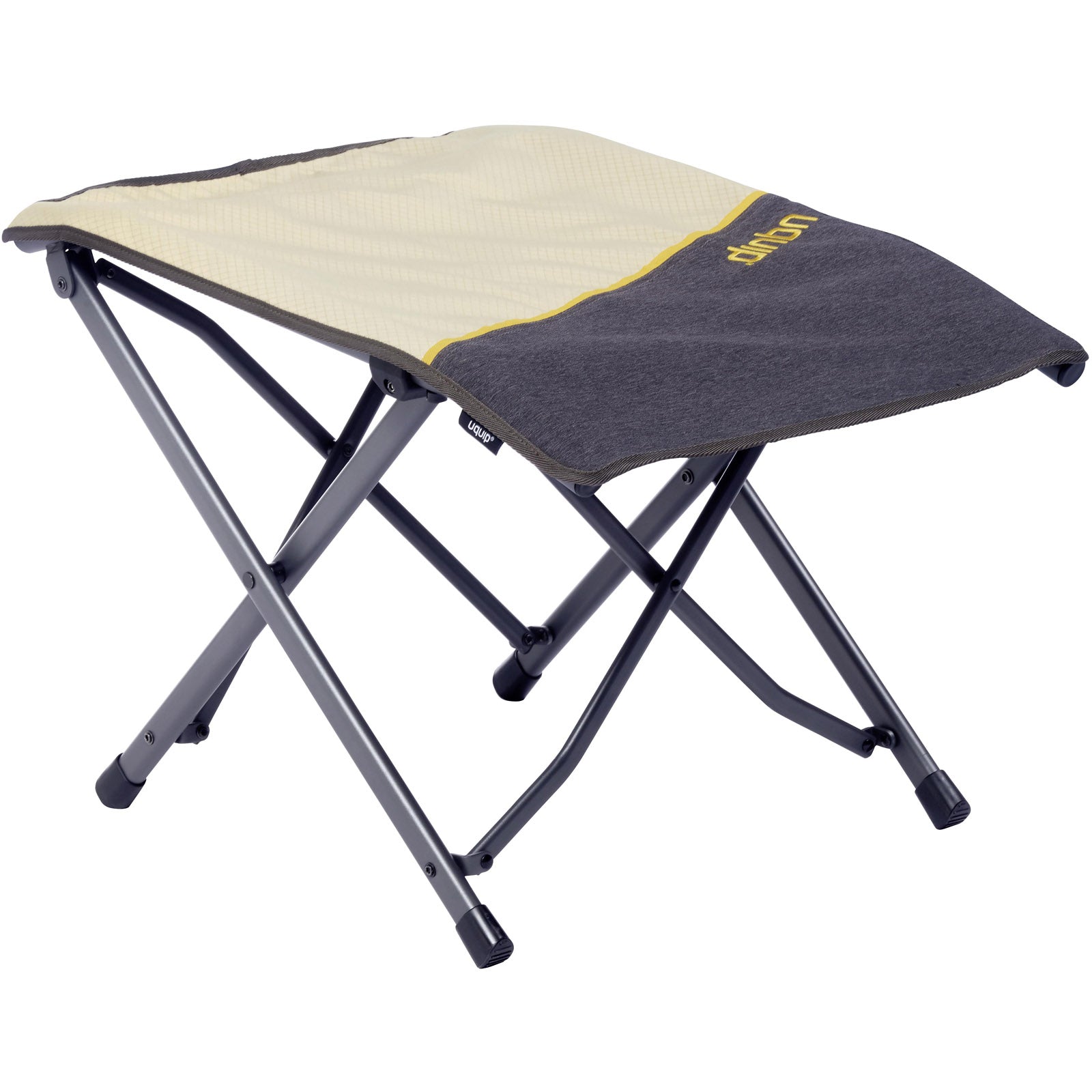 UQUIP Fußablage Finley Fußbank Camping Stuhl Klappstuhl Fuß Stütze Hocker Stahl
