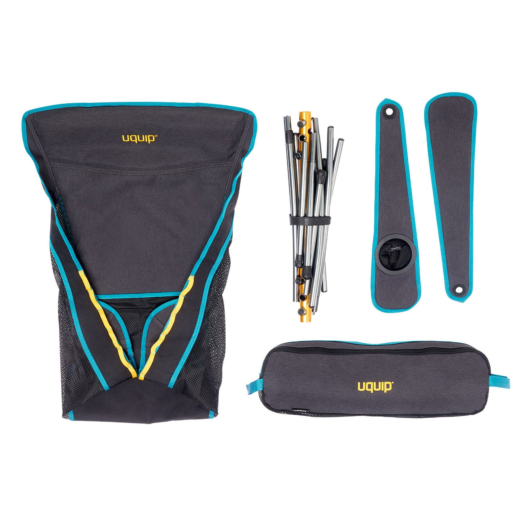 UQUIP Campingstuhl Infinity Lounger Leichtgewichtsstuhl Ultraleicht Alu 120 kg