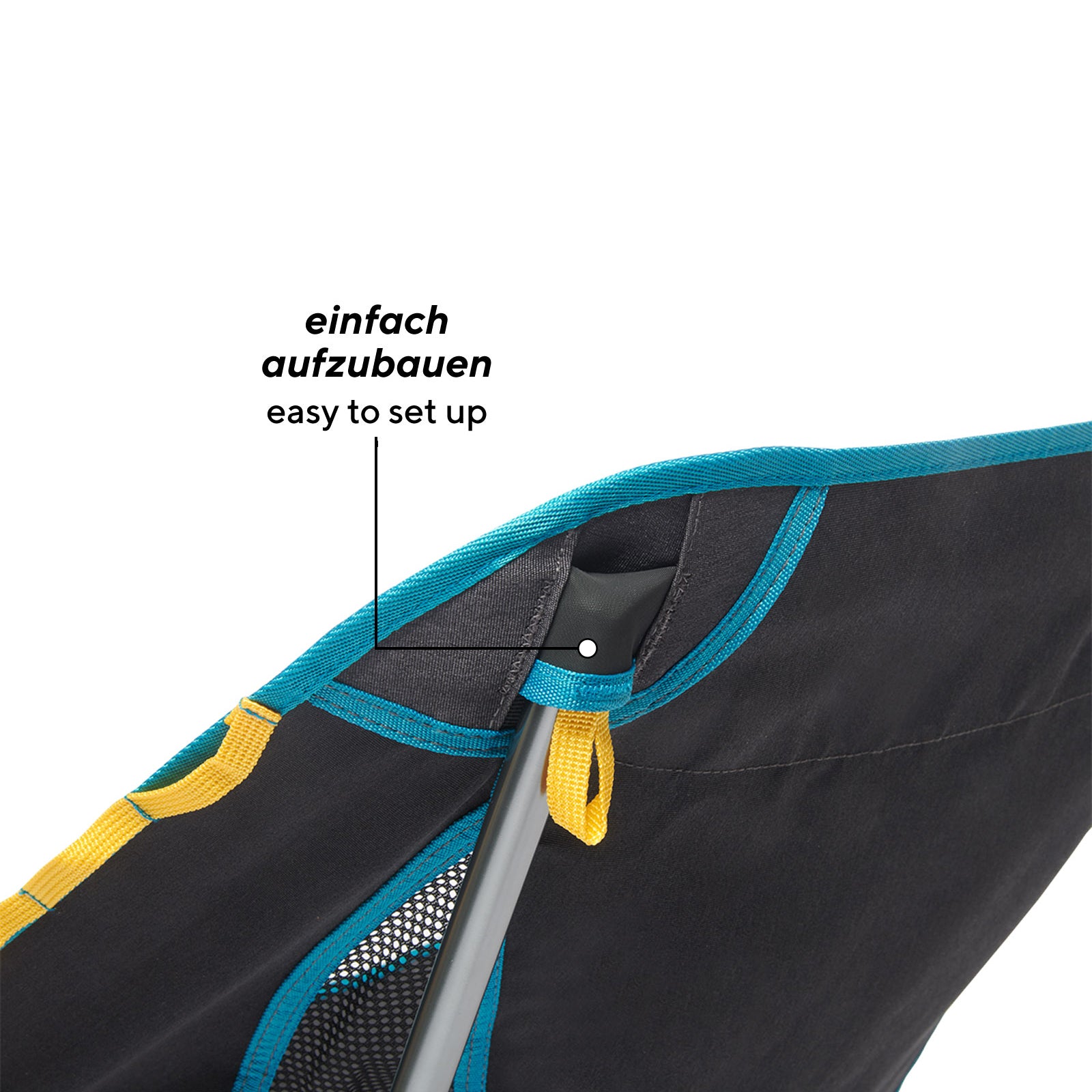 UQUIP Campingstuhl Infinity Lounger Leichtgewichtsstuhl Ultraleicht Alu 120 kg