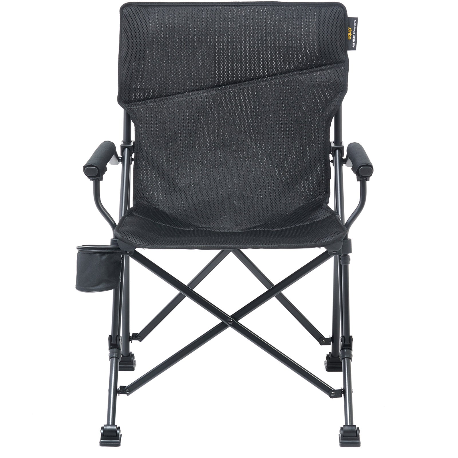 UQUIP Camping Chair Roxy Air Mesh Beach Chair Folding Chair Steel 120 kg