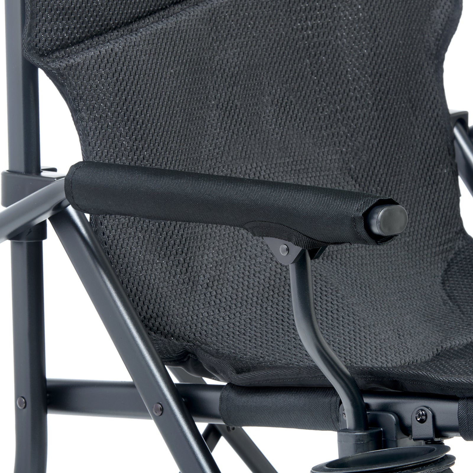 UQUIP Camping Chair Roxy Air Mesh Beach Chair Folding Chair Steel 120 kg