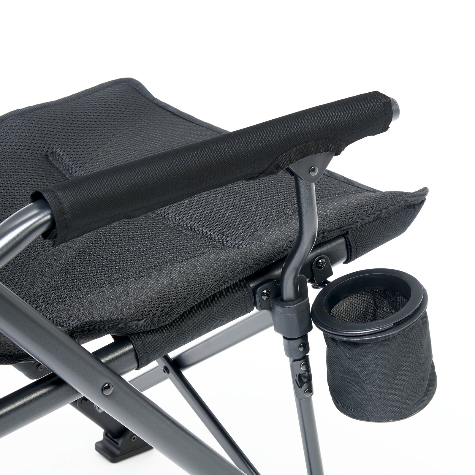 UQUIP Camping Chair Roxy Air Mesh Beach Chair Folding Chair Steel 120 kg