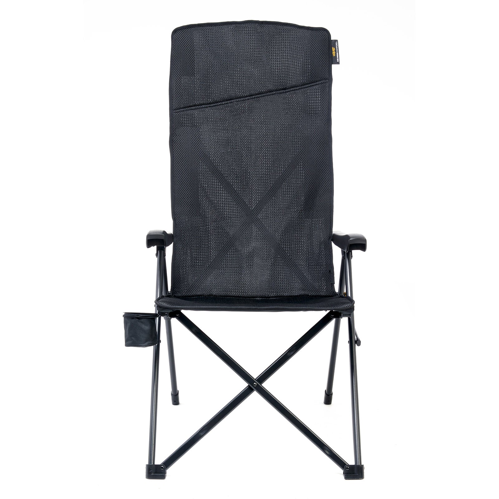 UQUIP kampeerstoel Justy XL AirMesh strandstoel klapstoel stalen stoel 120 kg