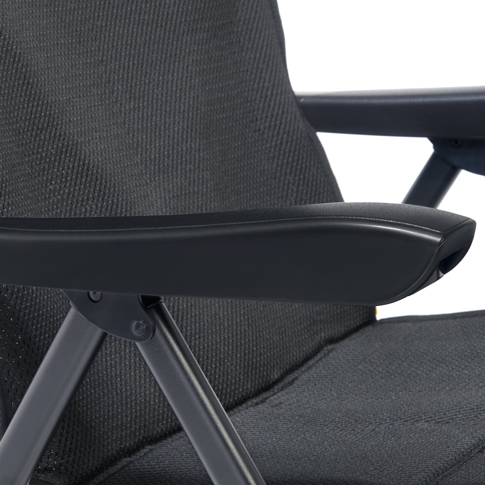 Chaise de camping UQUIP Justy XL AirMesh chaise de plage chaise pliante acier 120 kg