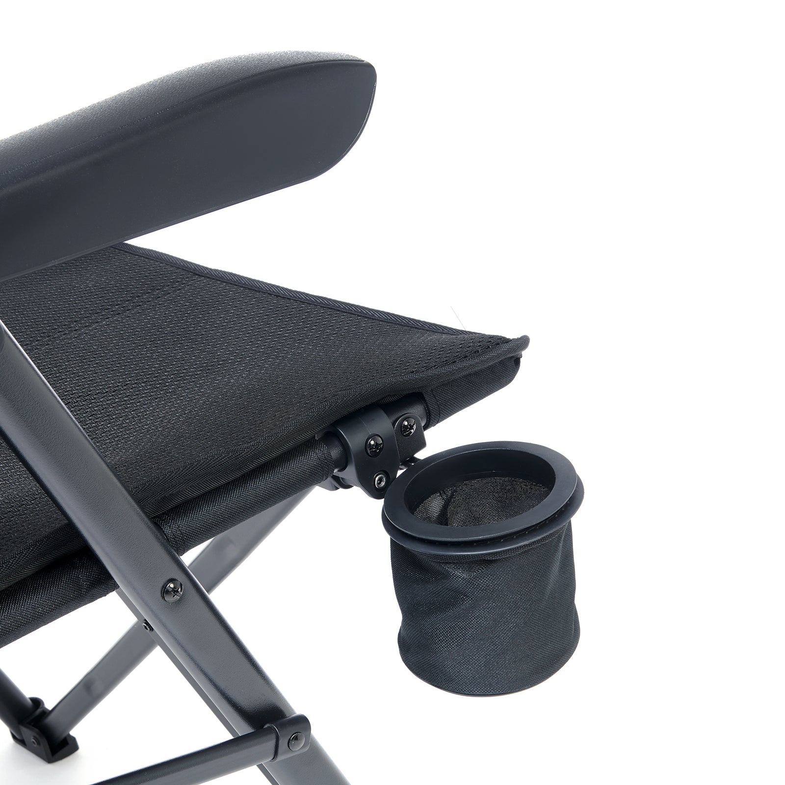 UQUIP Campingstuhl Justy XL AirMesh Strandstuhl Faltstuhl Klappstuhl Stahl 120kg