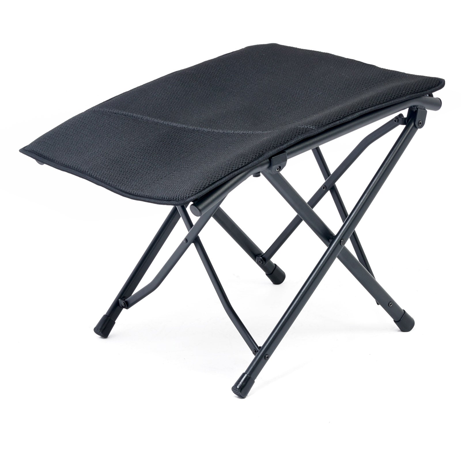 UQUIP Fußablage Finley Air Mesh Fußbank Campingstuhl Klappstuhl Hocker Stahl