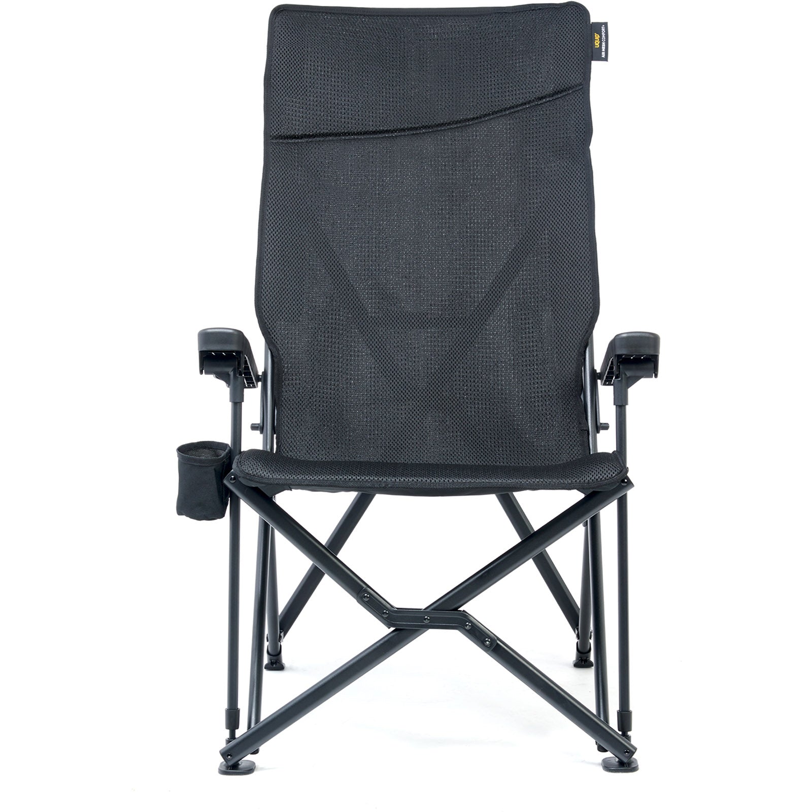UQUIP campingstoel Barry Air Mesh strandstoel klapstoel stalen stoel 200 kg