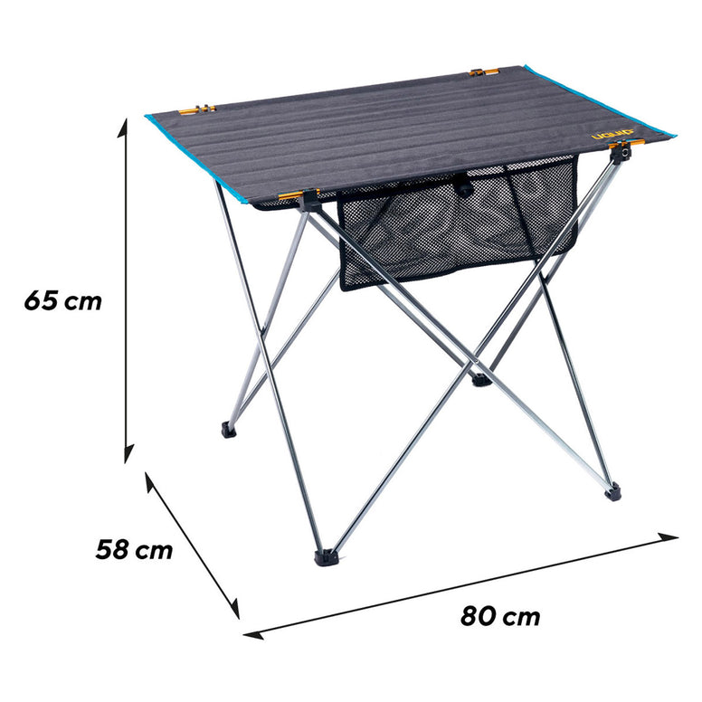 UQUIP Campingtisch Liberty L Camping Falttisch Rolltisch Klapptisch Leicht Alu