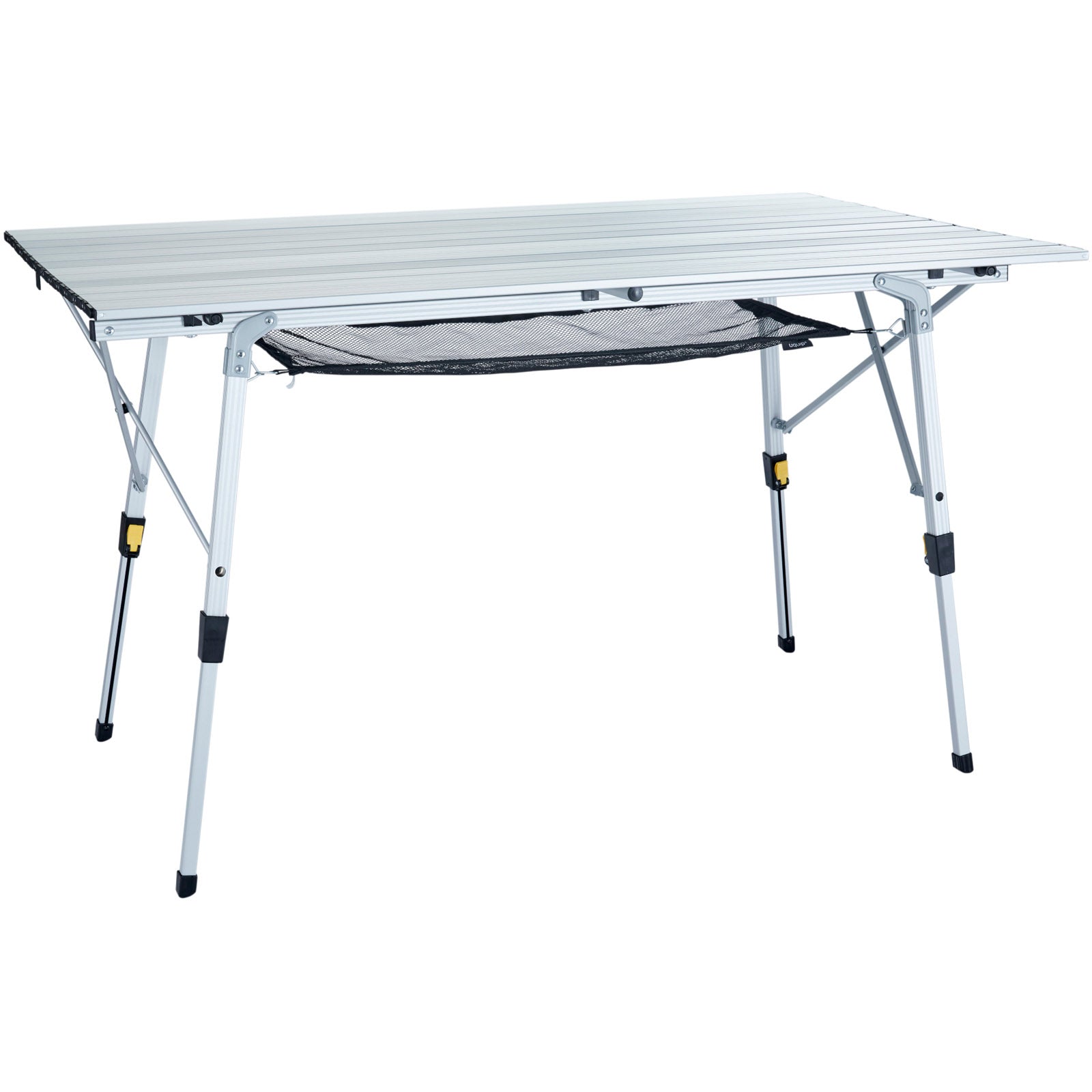 UQUIP Alu Camping Table Variety L Folding Table Weatherproof Lightweight Height Adjustable