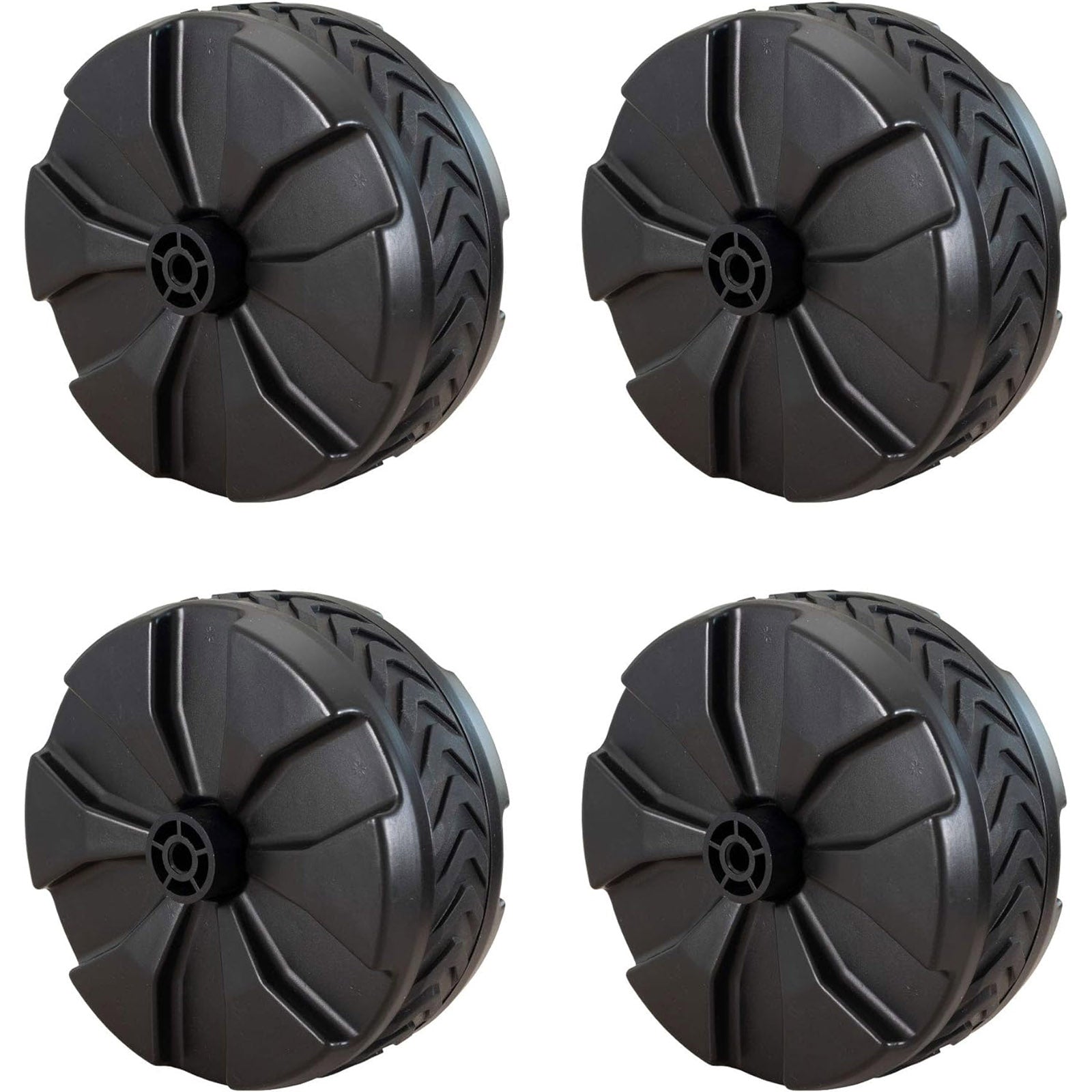 Roues de rechange UQUIP Buddy pour chariot à main, jeu de 4 roues, rouleaux de transport