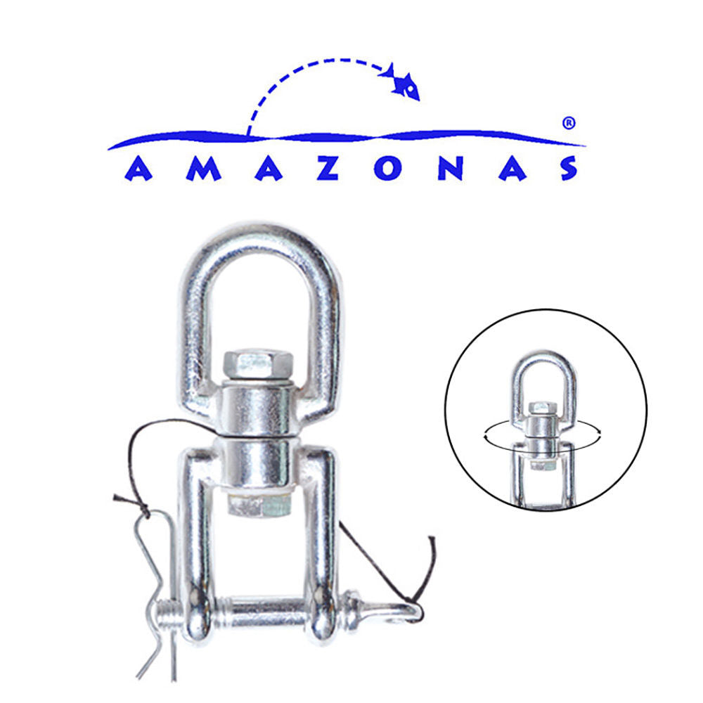 AMAZONAS Fixation pivotante pour chaise suspendue Hamac Suspension de plafond Pivotante