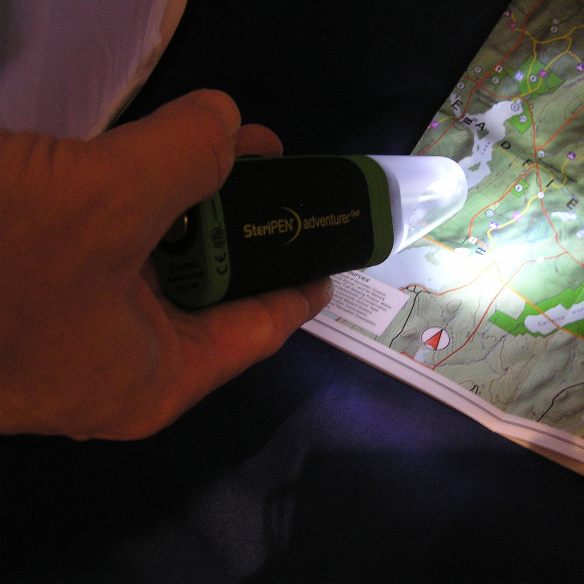SteriPEN Adventurer Opti UV-waterfilter, draagbare waterzuiveraar, USB-oplaadbaar