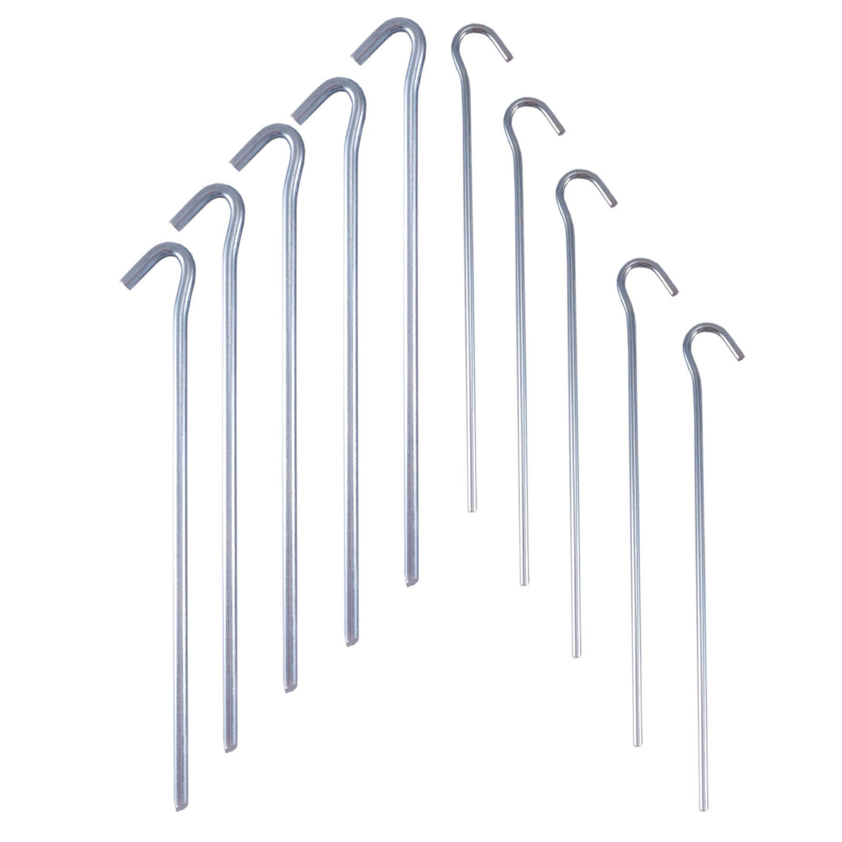 OUTDOOR tentaccessoires opbouwset 34-delig, reserveharingen, campingluifel, zonnescherm
