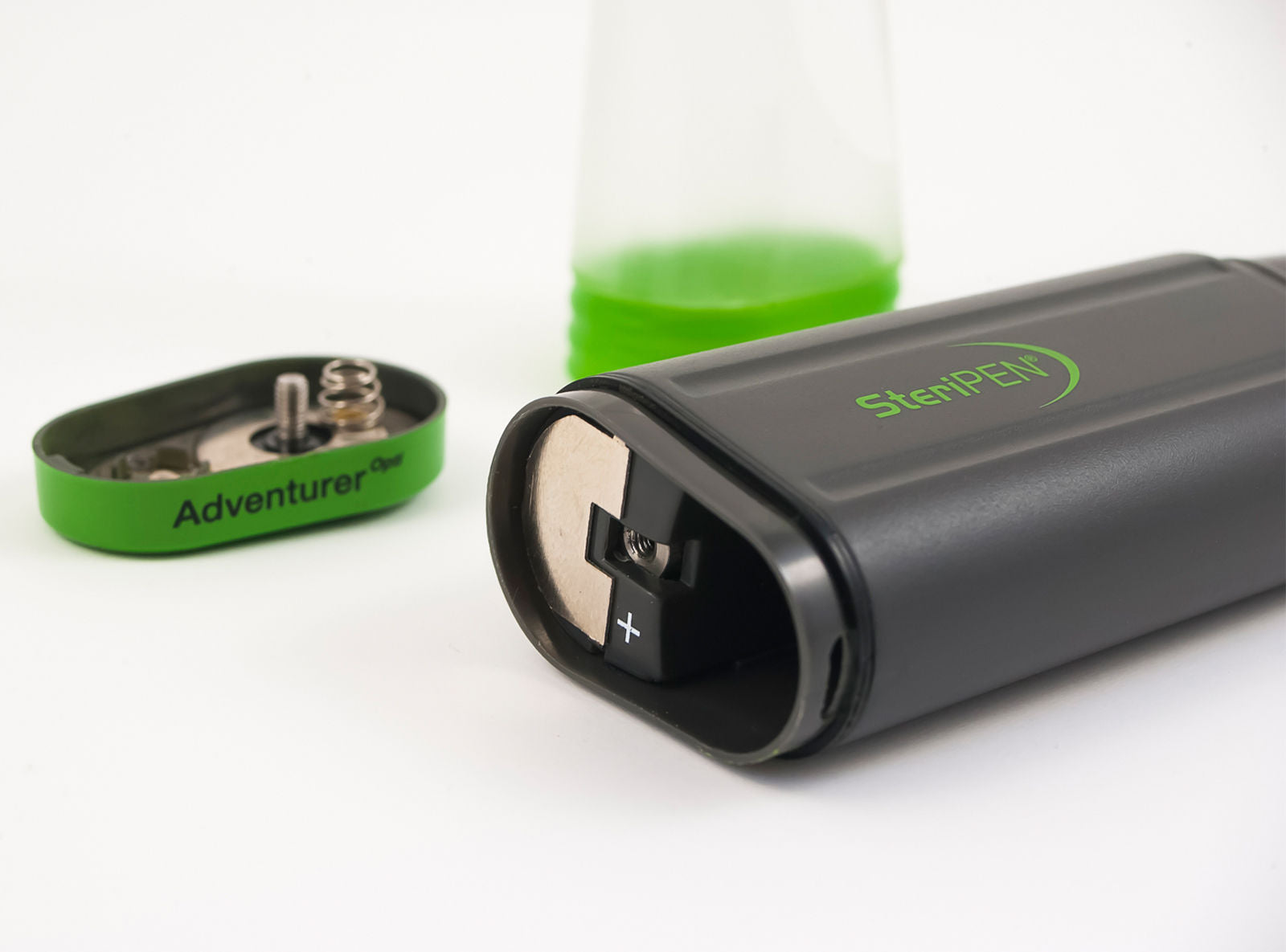 SteriPEN Adventurer Opti UV-waterfilter, draagbare waterzuiveraar, USB-oplaadbaar