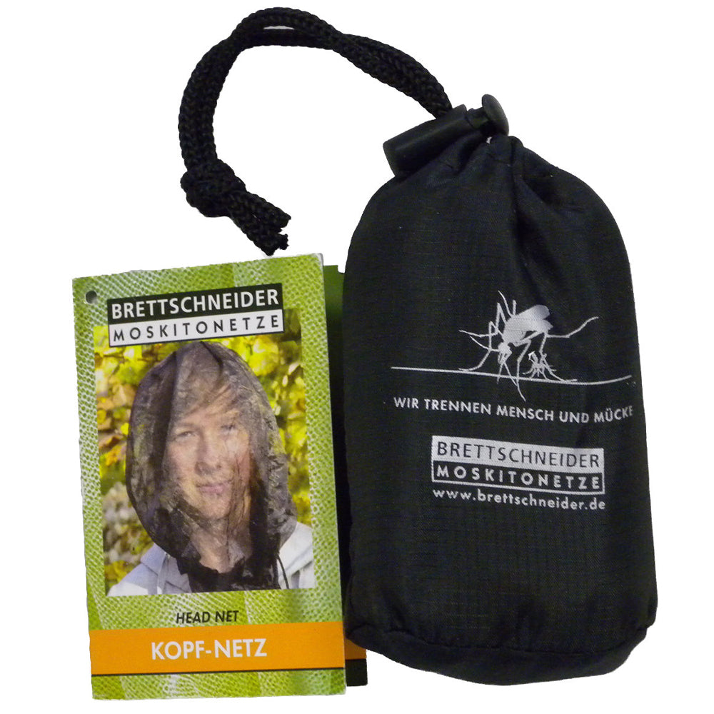 BRETTSCHNEIDER Kopfnetz Mückenschleier Reise Mücken Moskito Netz Insekten Schutz