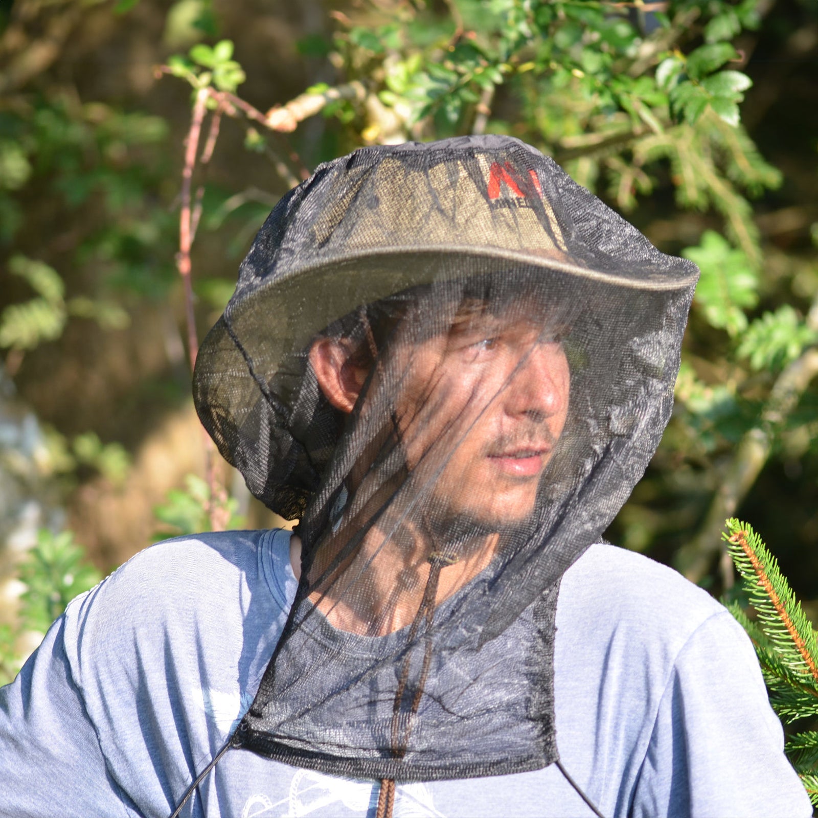 BRETTSCHNEIDER Kopf Nacken Moskitonetz – Mücken Schleier Insekten Schutz Reise