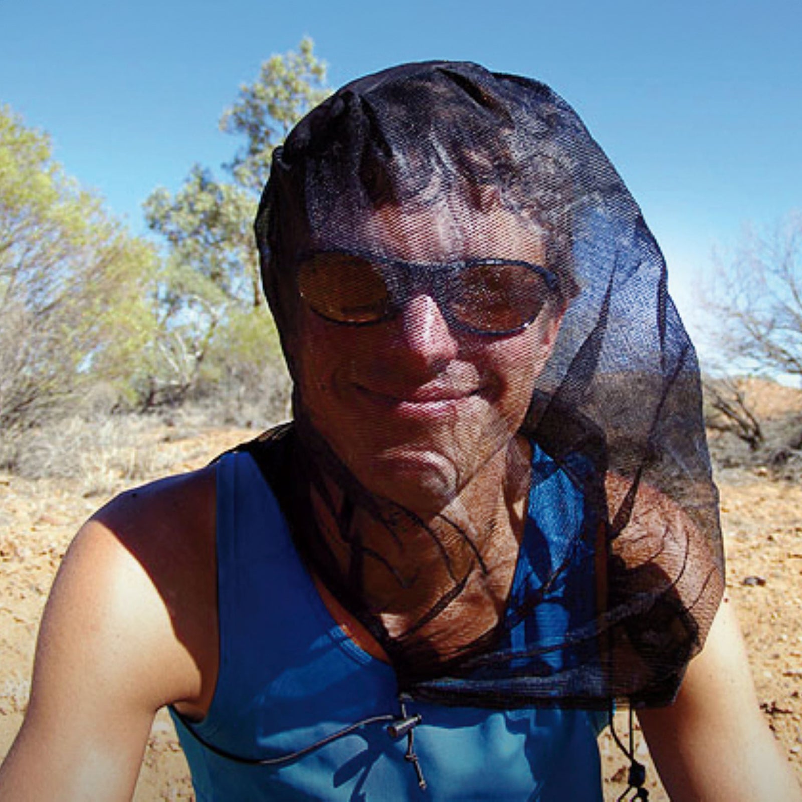 BRETTSCHNEIDER Kopf Nacken Moskitonetz – Mücken Schleier Insekten Schutz Reise