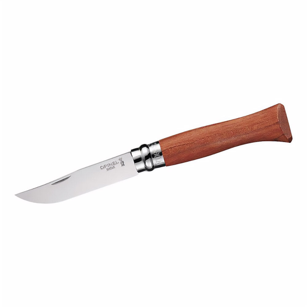 Couteau pliant OPINEL n° 6, couteau de poche en bois de chêne, d'olivier, de noyer et de padouk