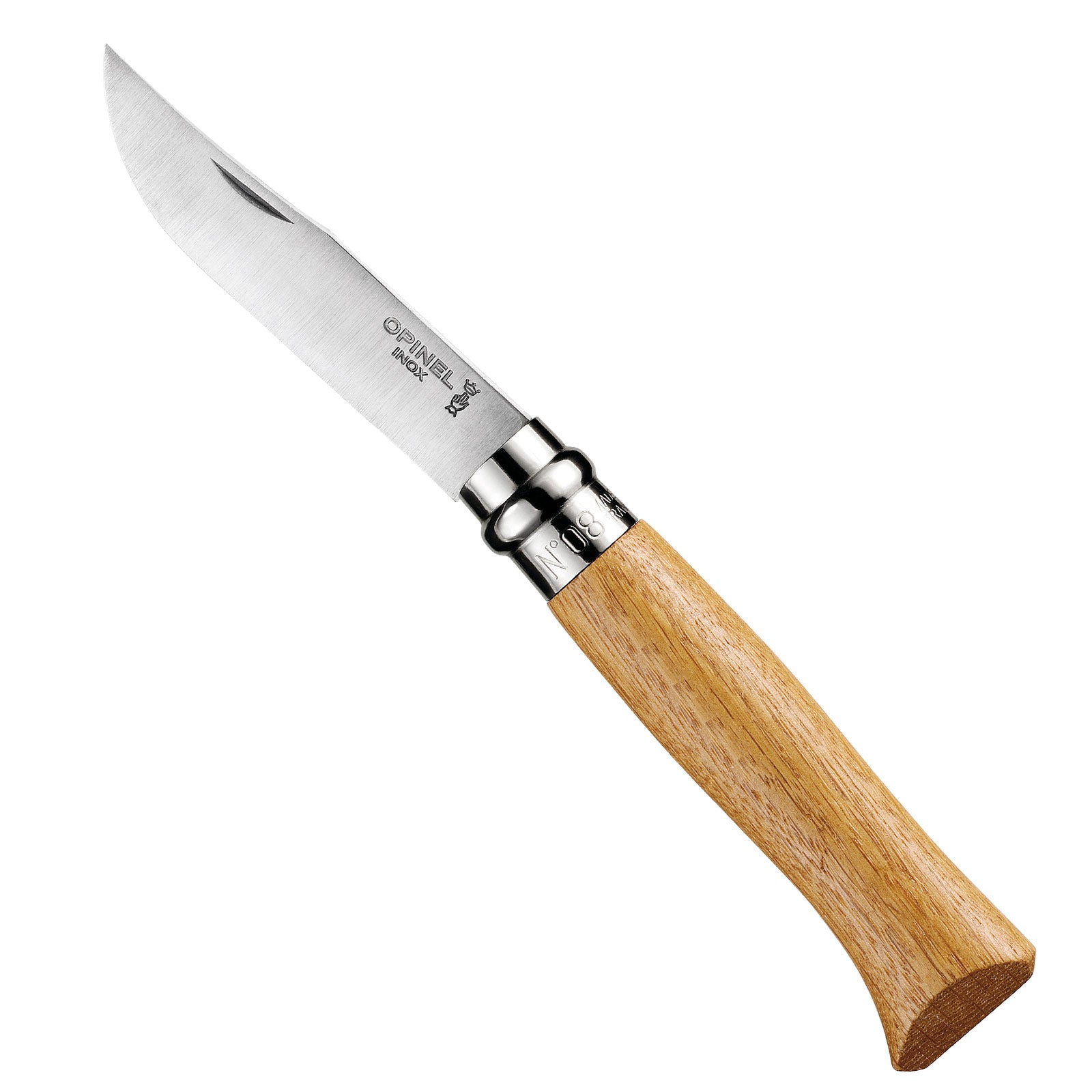 OPINEL Klappmesser No 8 Taschenmesser Messer Eiche Olive Walnuss Bubinga Stahl